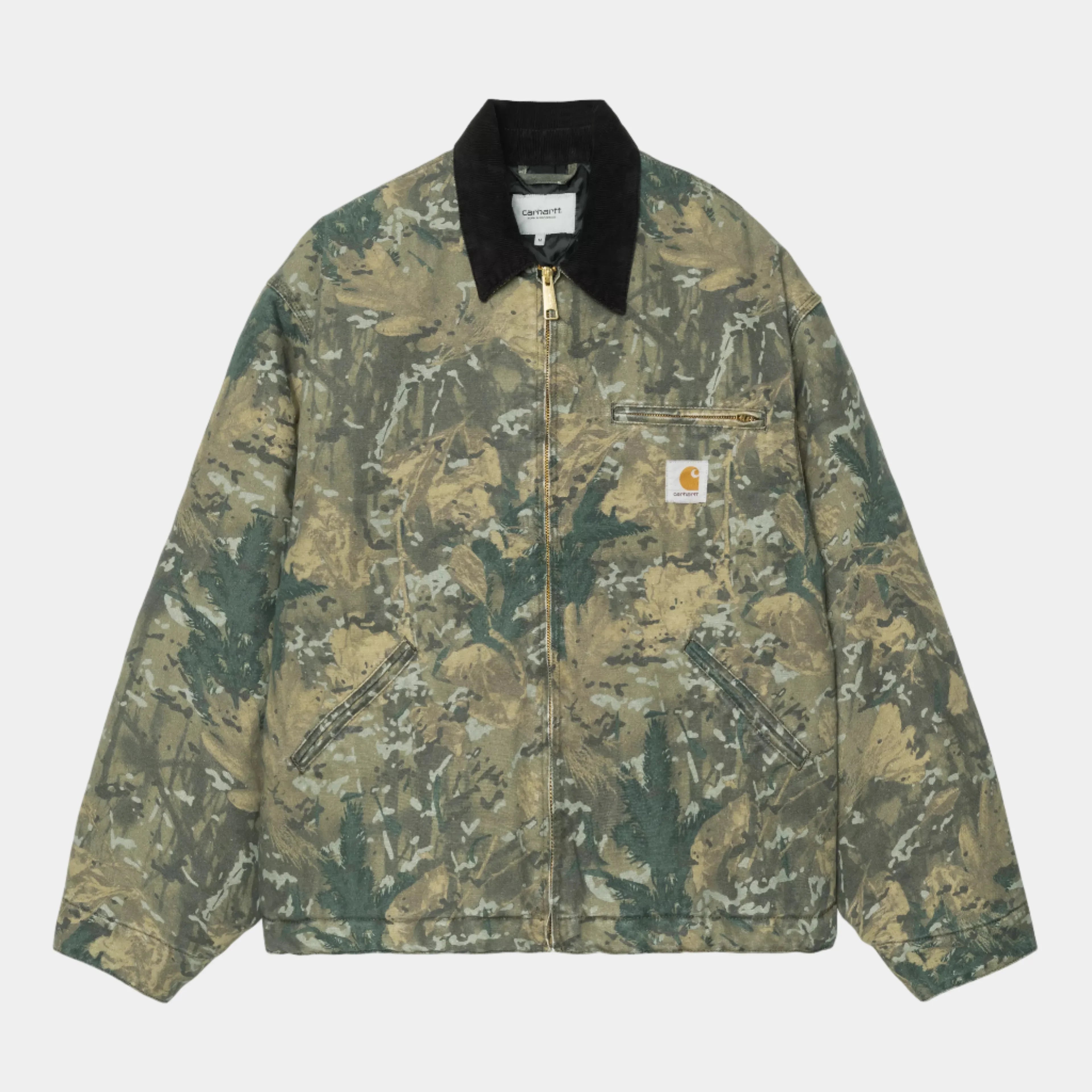 Carhartt WIP OG Detroit Jacket (Winter) - Camo Combi/Green/Black