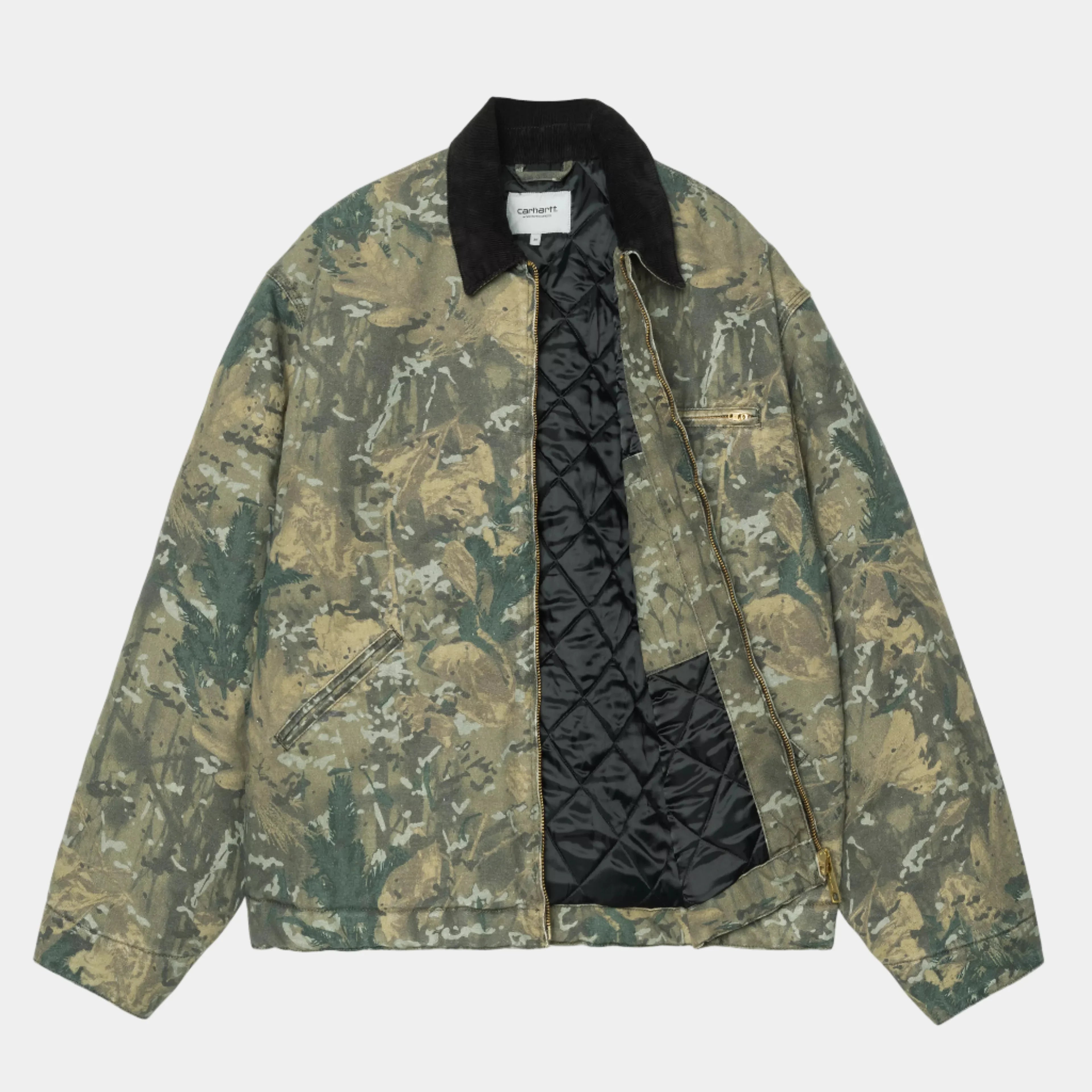 Carhartt WIP OG Detroit Jacket (Winter) - Camo Combi/Green/Black