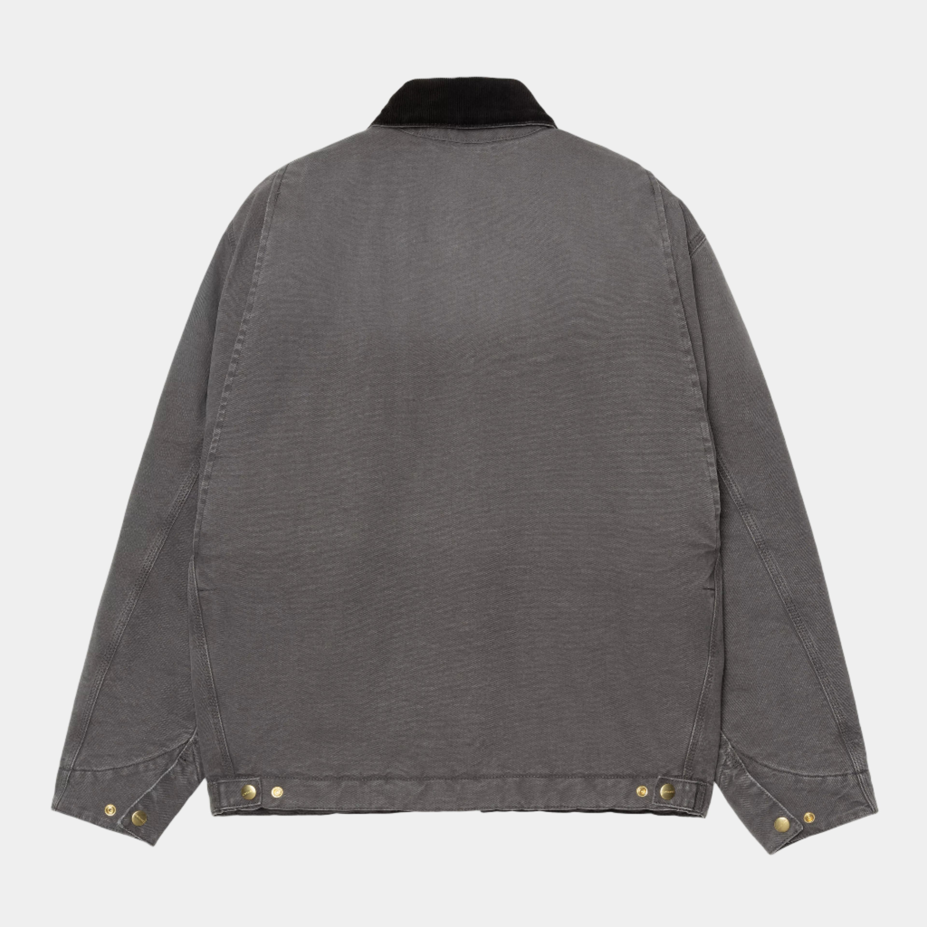 Carhartt WIP OG Detroit Jacket (Winter) - Graphite/Black Stone Canvas