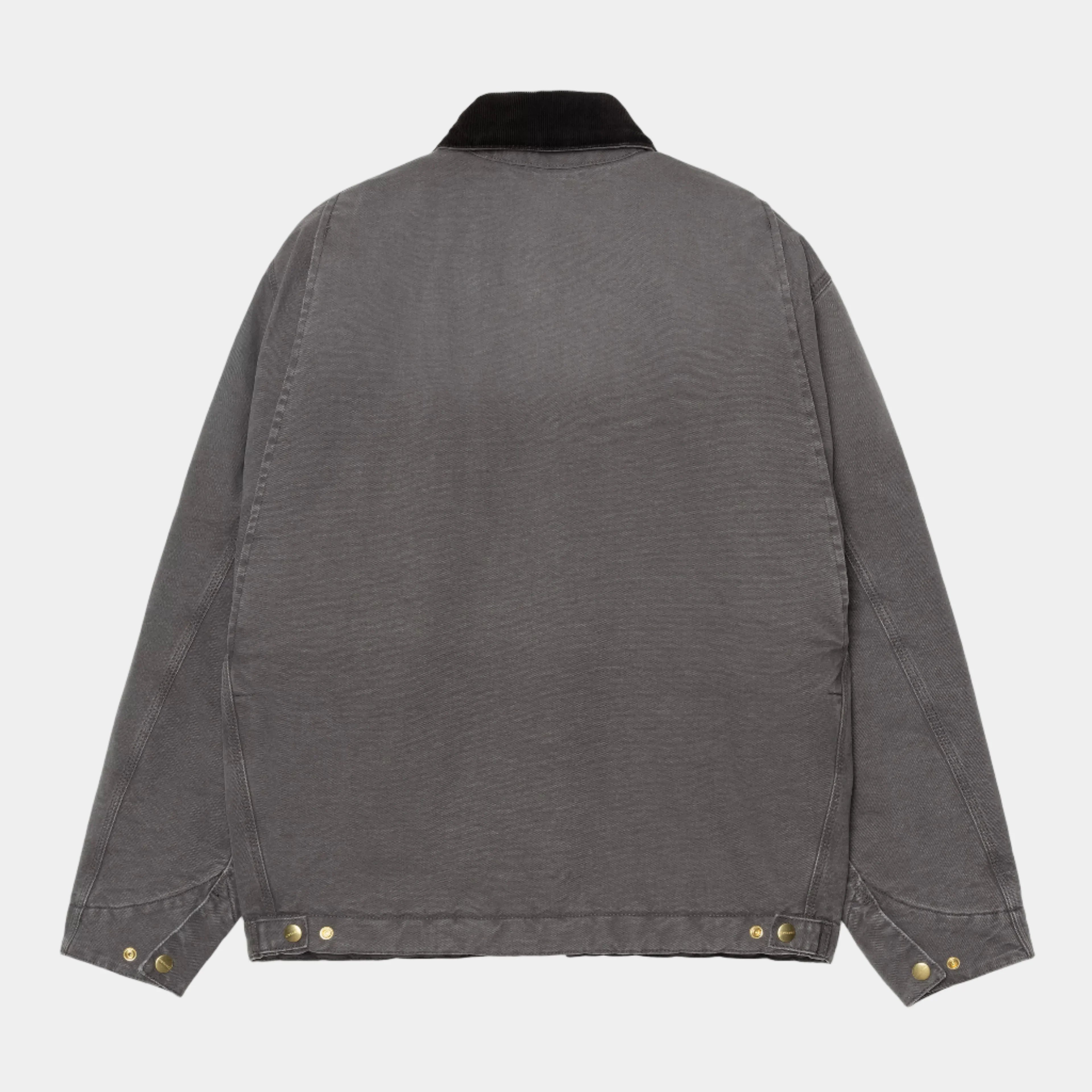 Carhartt WIP OG Detroit Jacket (Winter) - Graphite/Black Stone Canvas
