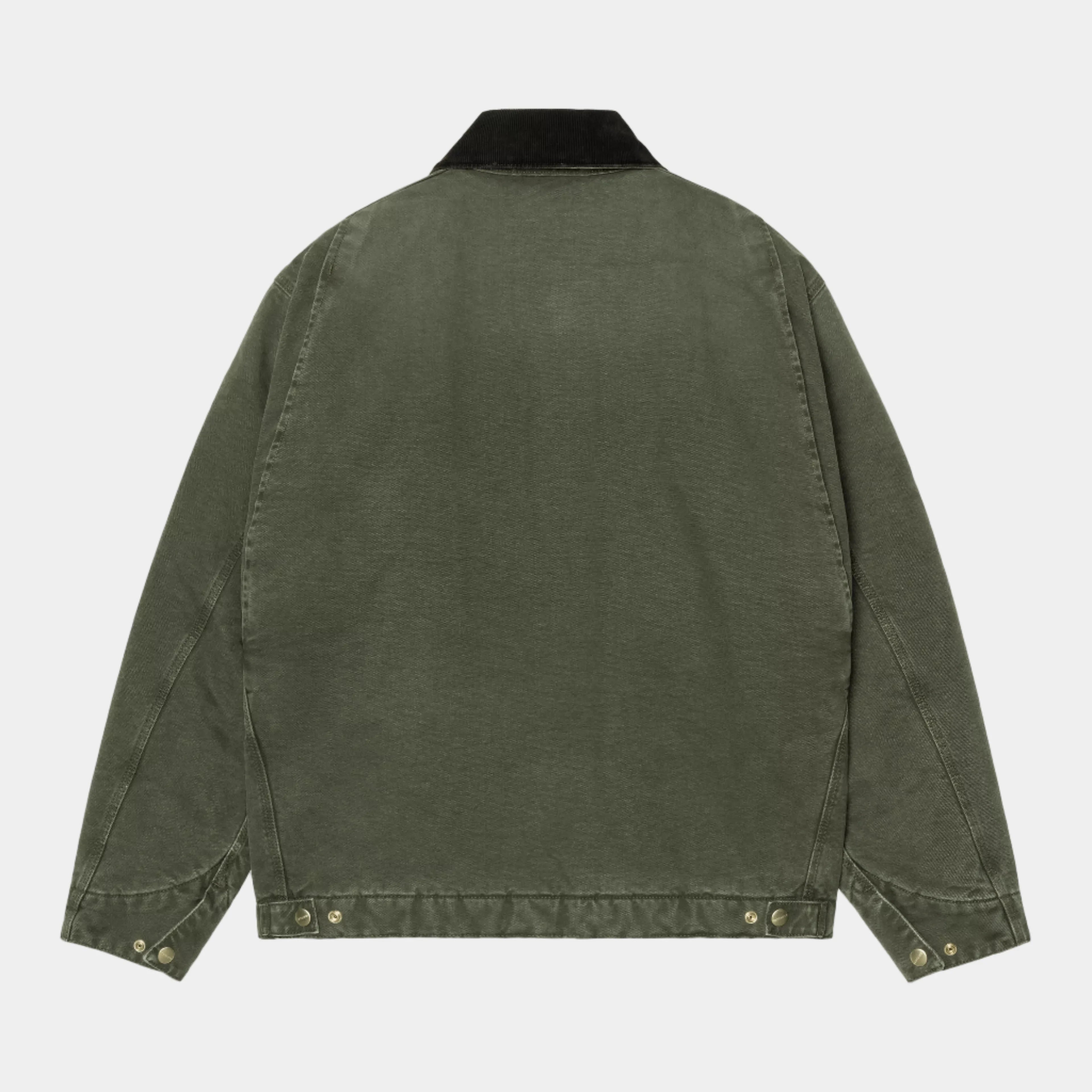 Carhartt WIP OG Detroit Jacket (Winter) - Olive/Black Stone Canvas