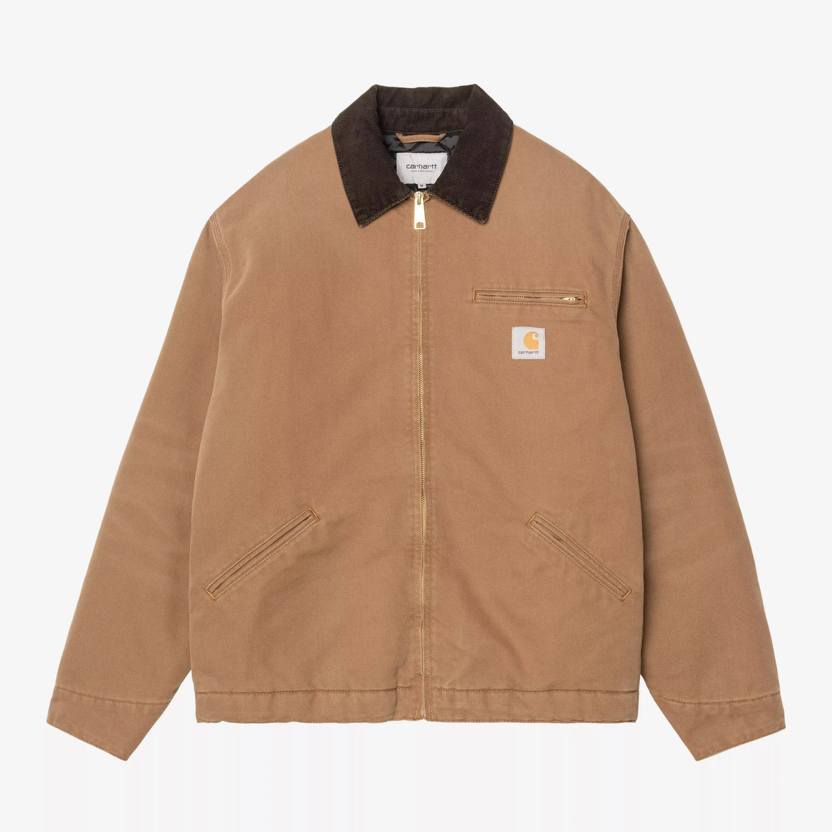 Carhartt WIP OG Detroit Jacket (Winter) - Dearborn Canvas Hamilton Brown / Tobacco Stone Canvas