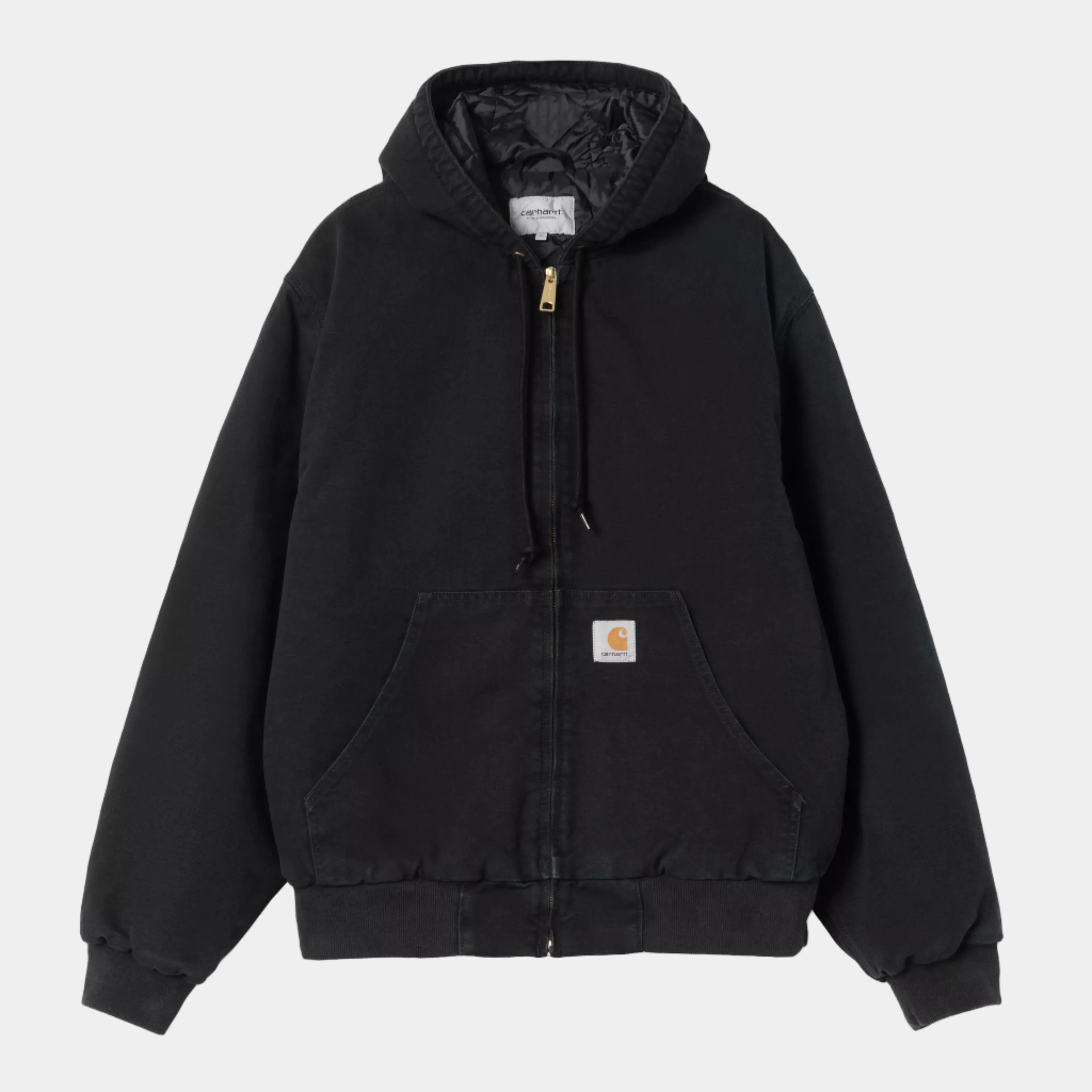 Carhartt WIP OG Active Jacket (Winter) - Black Stone Canvas
