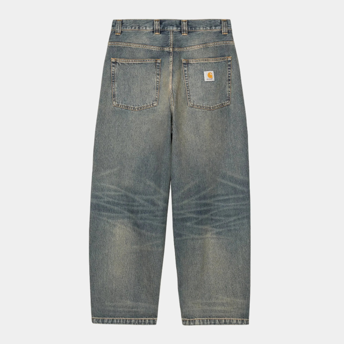 Carhartt WIP Brandon Pant - Blue Worn Used
