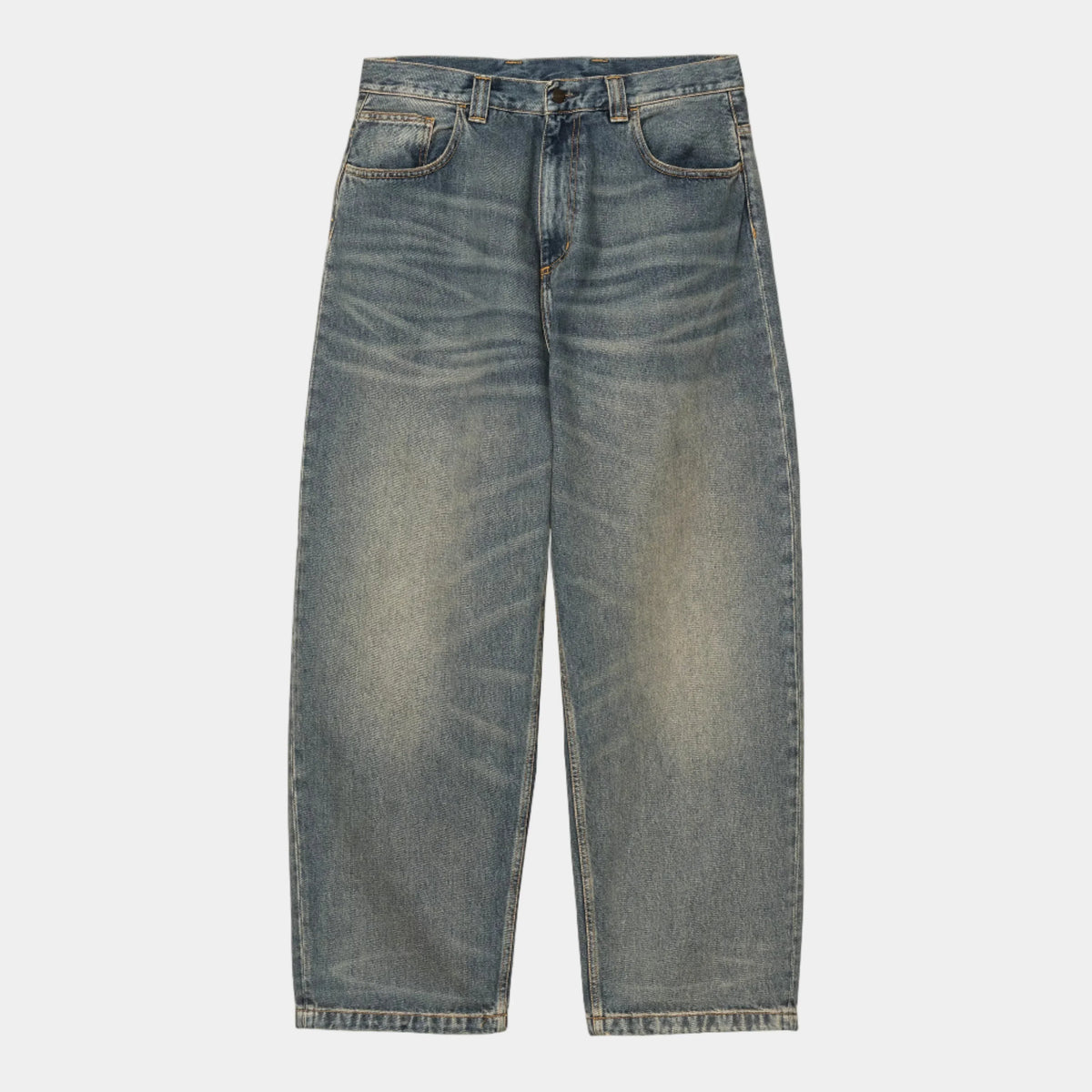 Carhartt WIP Brandon Pant - Blue Worn Used