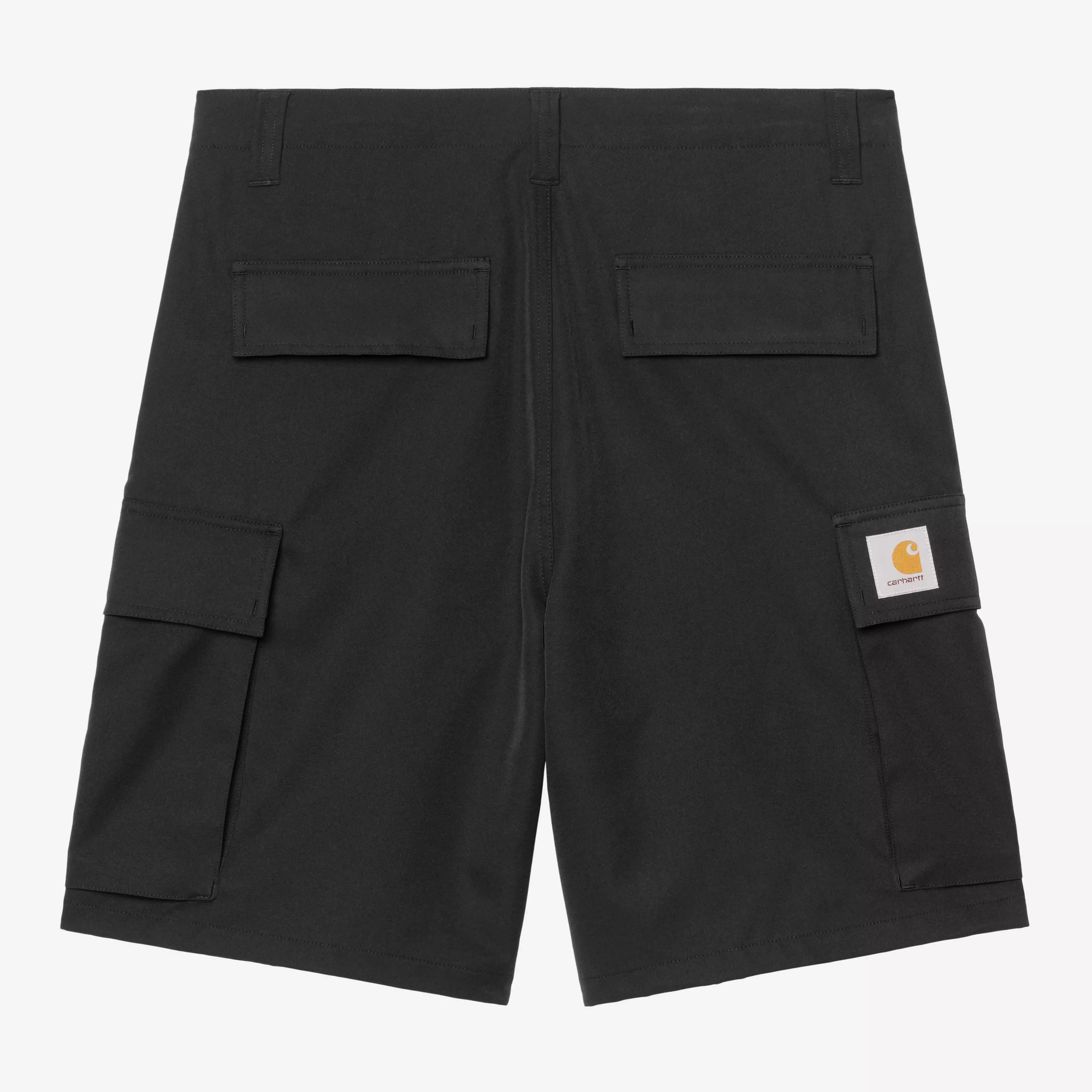 Carhartt WIP Kade Cargo Short - Black Stone Washed - Never Never