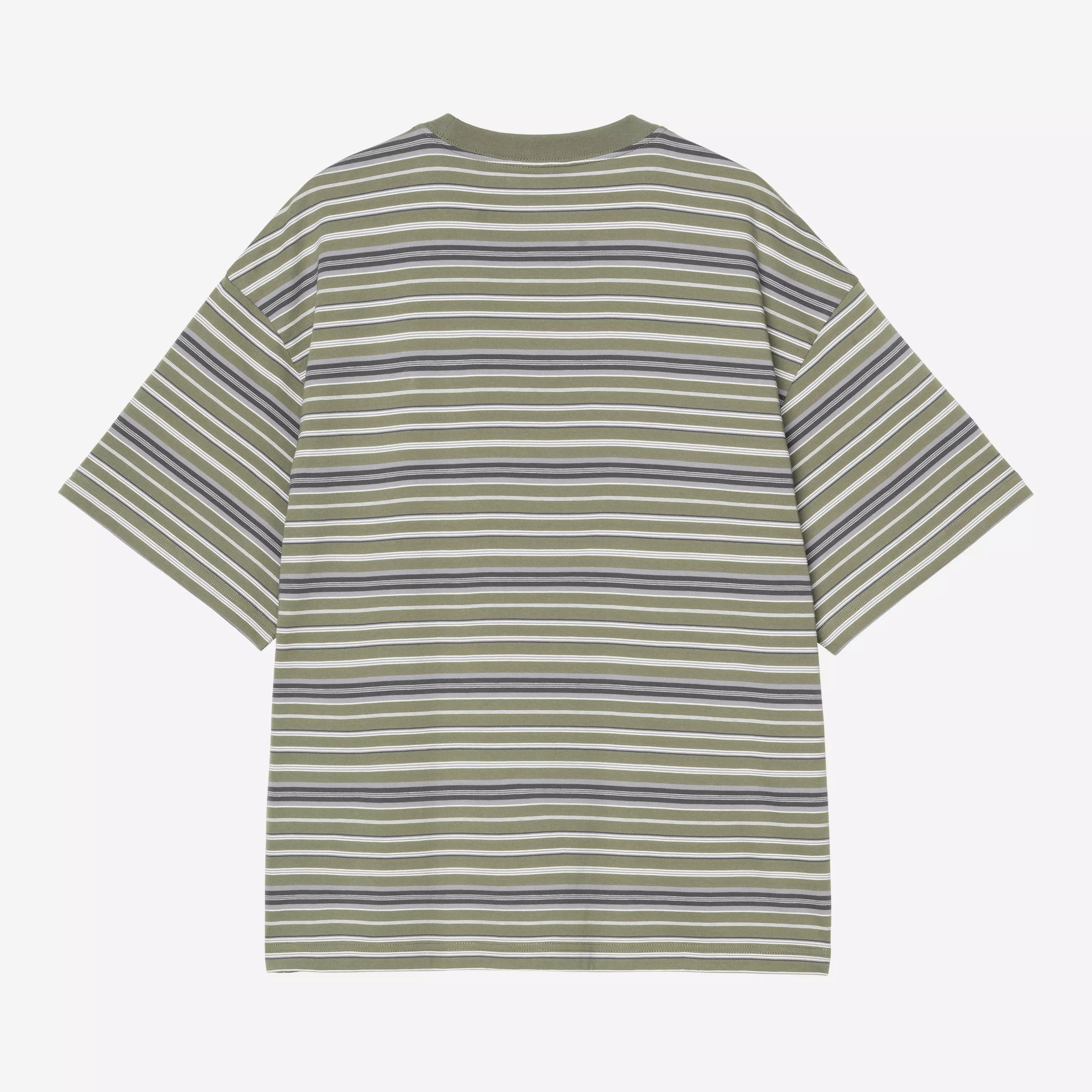 Carhartt WIP Zane T-Shirt - Dollar Green Stripe