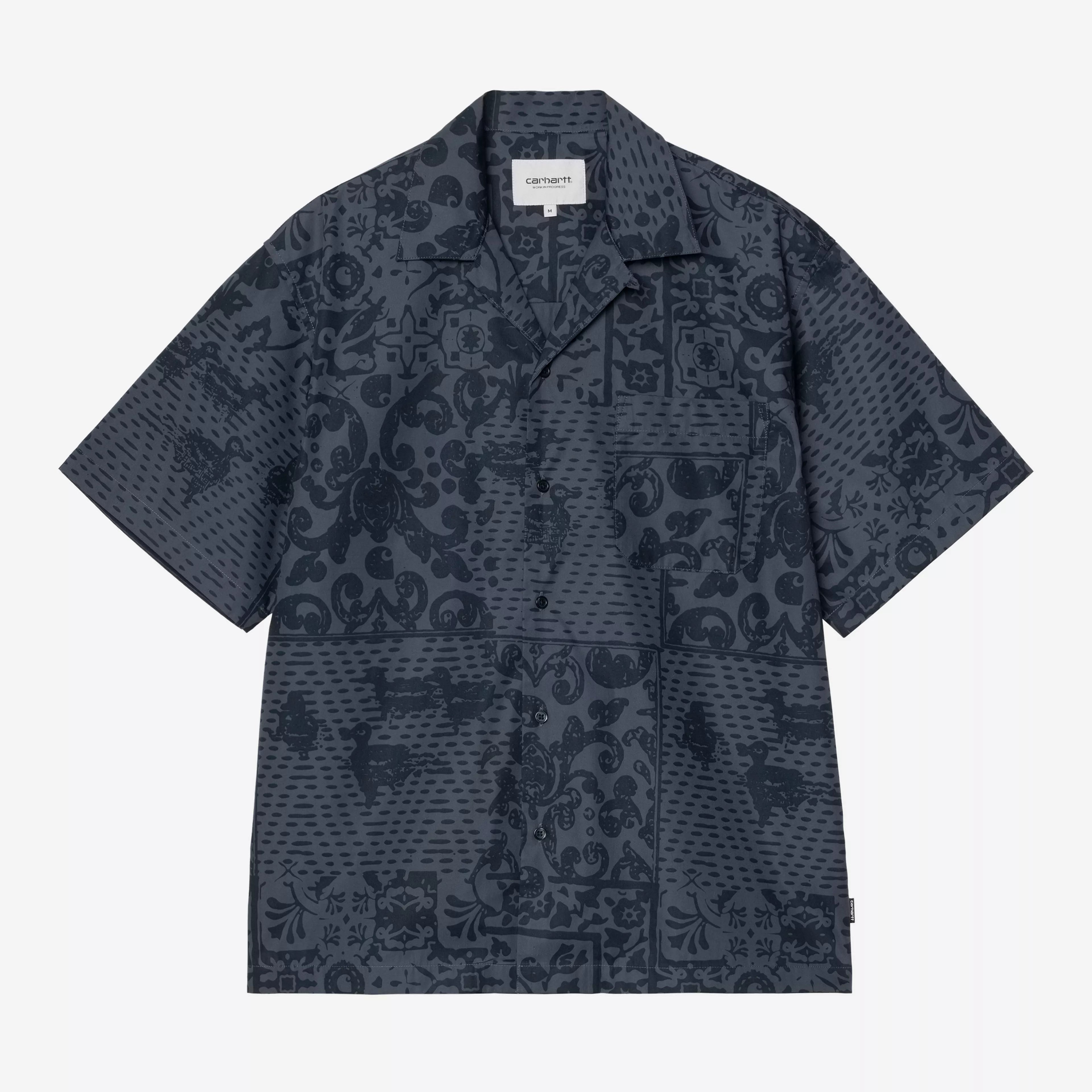 Carhartt WIP S/S Vestige Shirt - Vestige/Blue