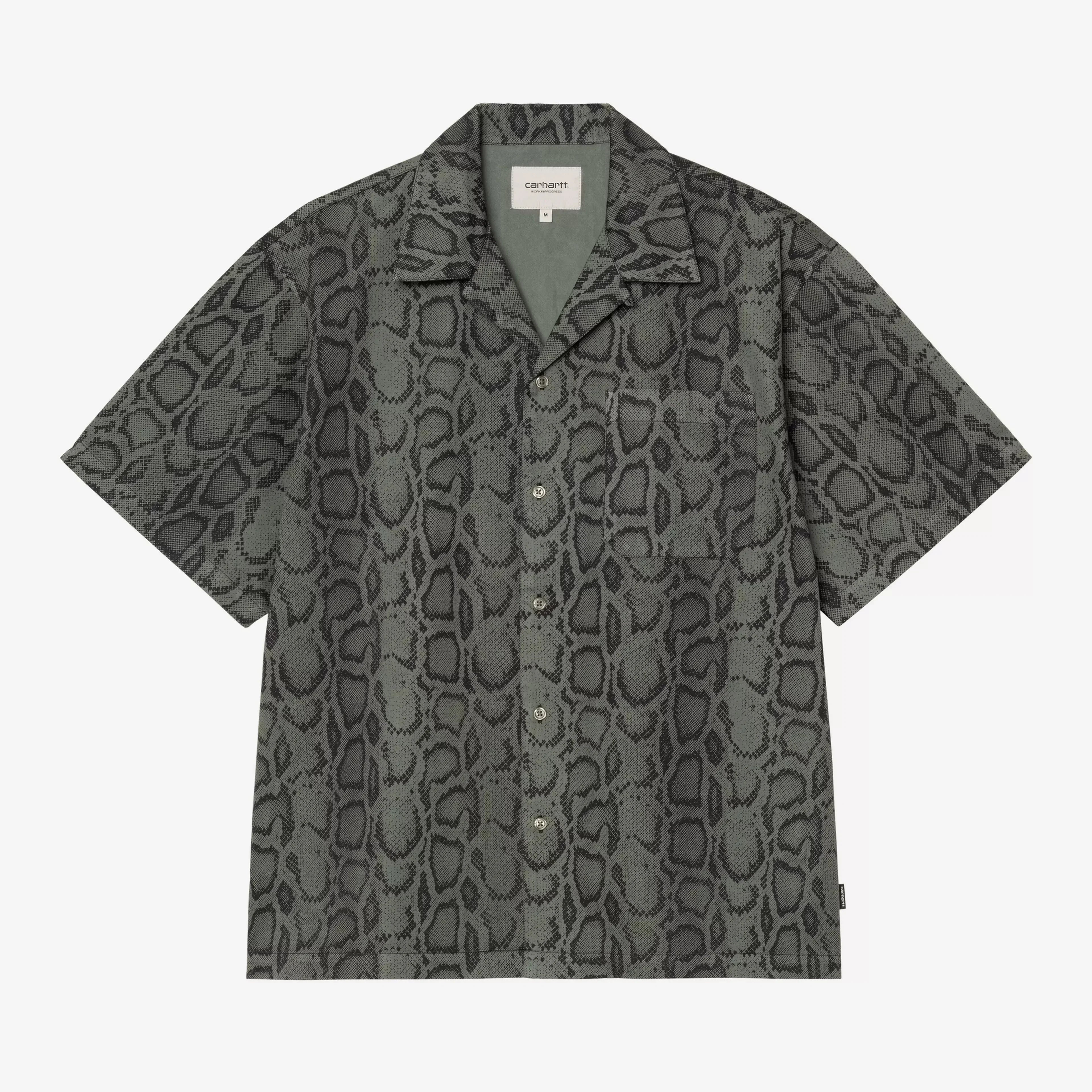 Carhartt WIP S/S Snake Camo Shirt - Snake Camo/Leaf - Never Never