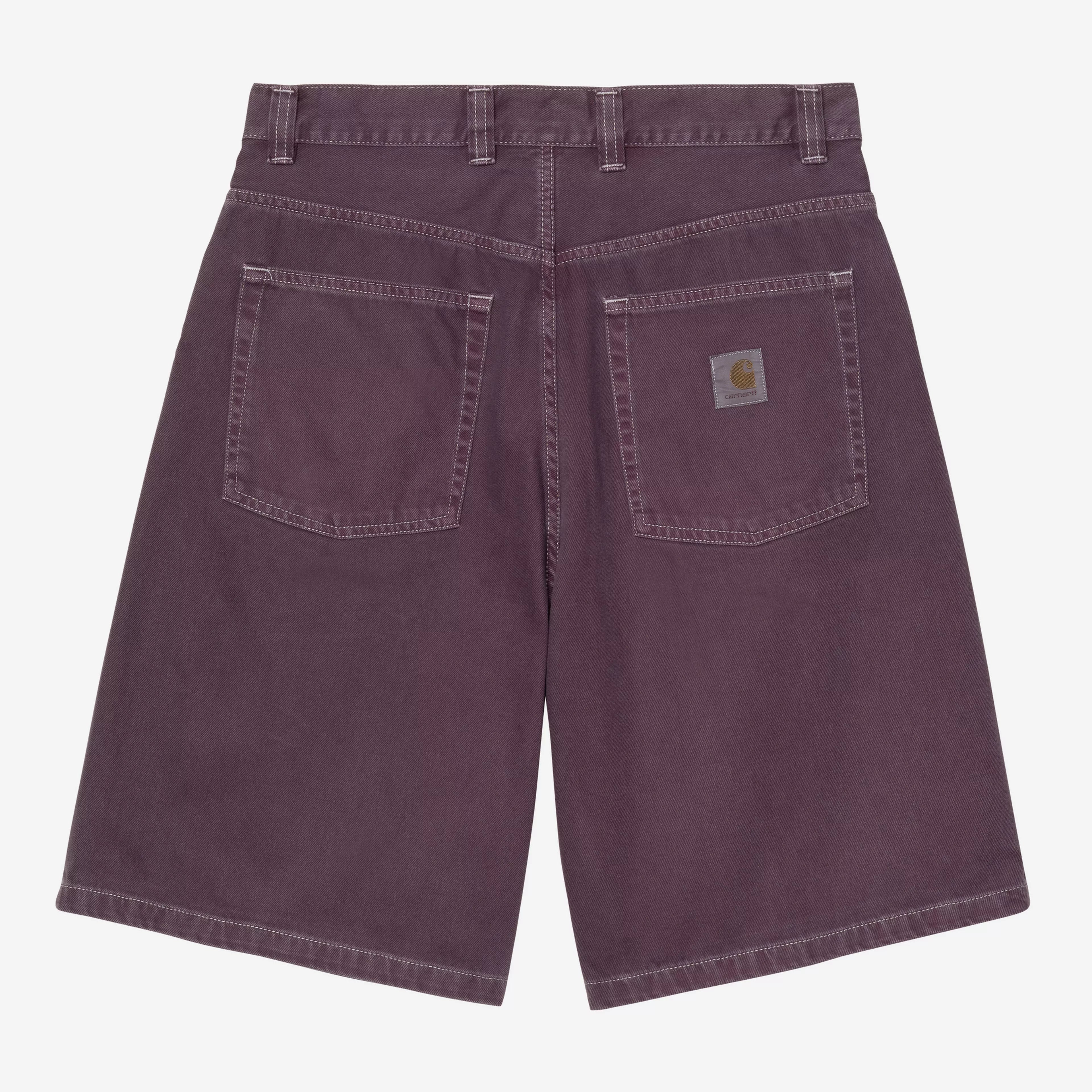 Carhartt WIP Brandon Short - Cozy Purple Stone Dyed