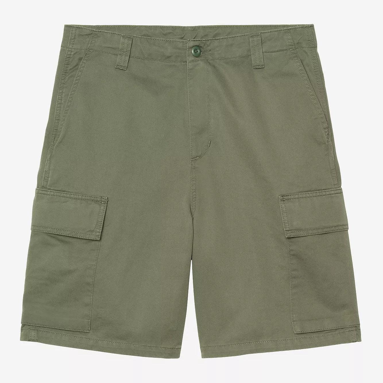 Carhartt WIP Kade Cargo Short - Leaf Stone Washed - Never Never