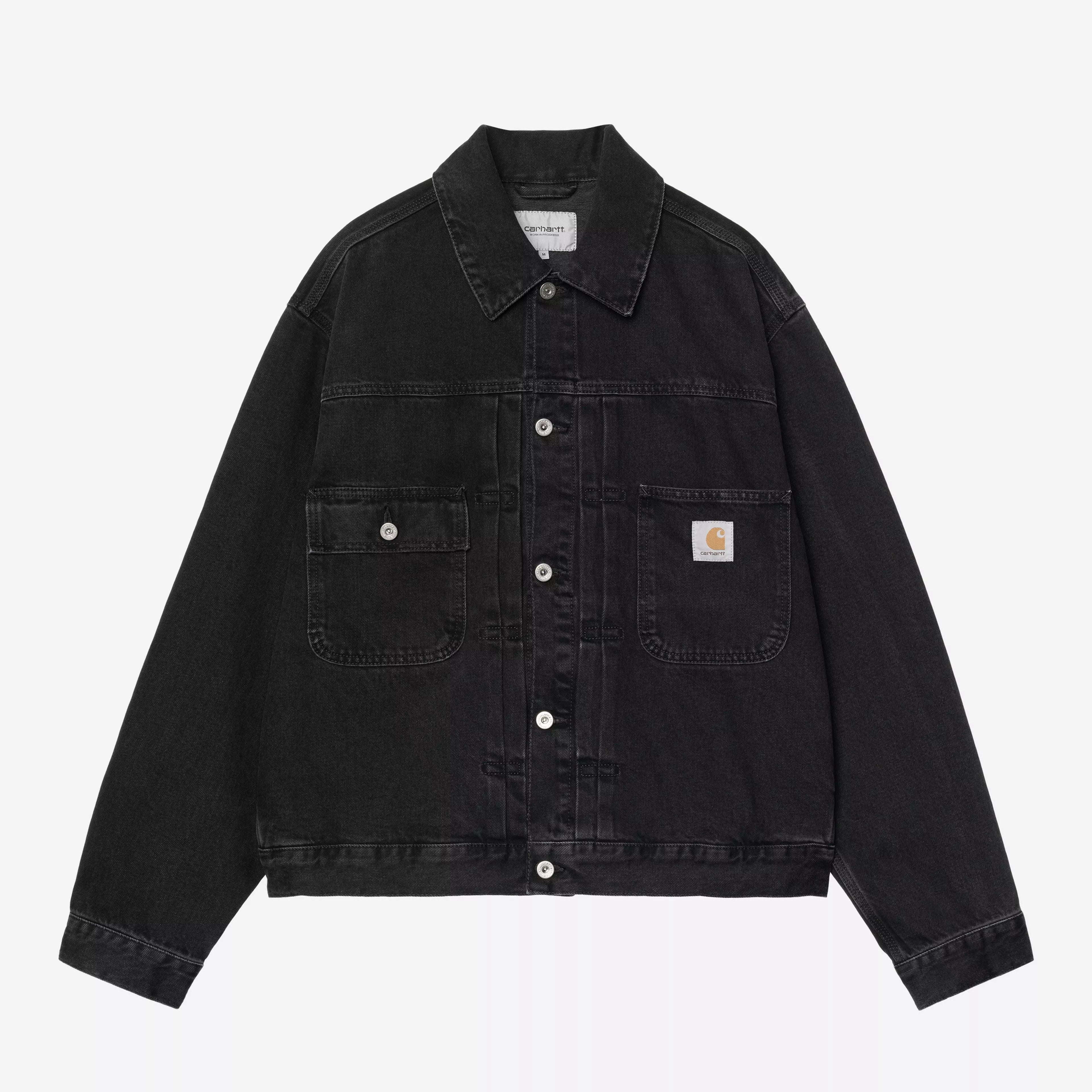 Carhartt WIP Belmar Jacket - Black Stone Washed