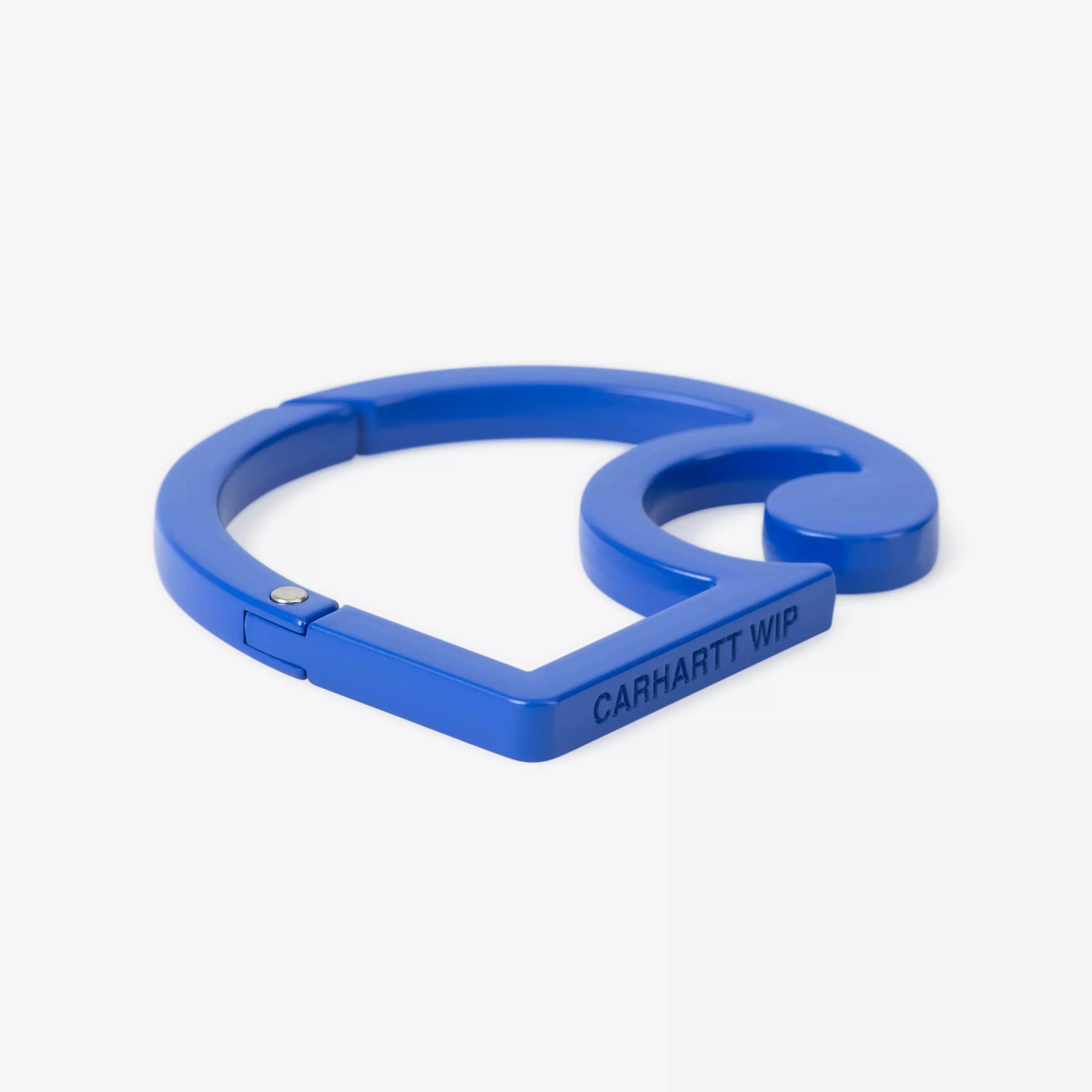 Carhartt WIP C-Logo Carabiner - Alloy Blue - Never Never