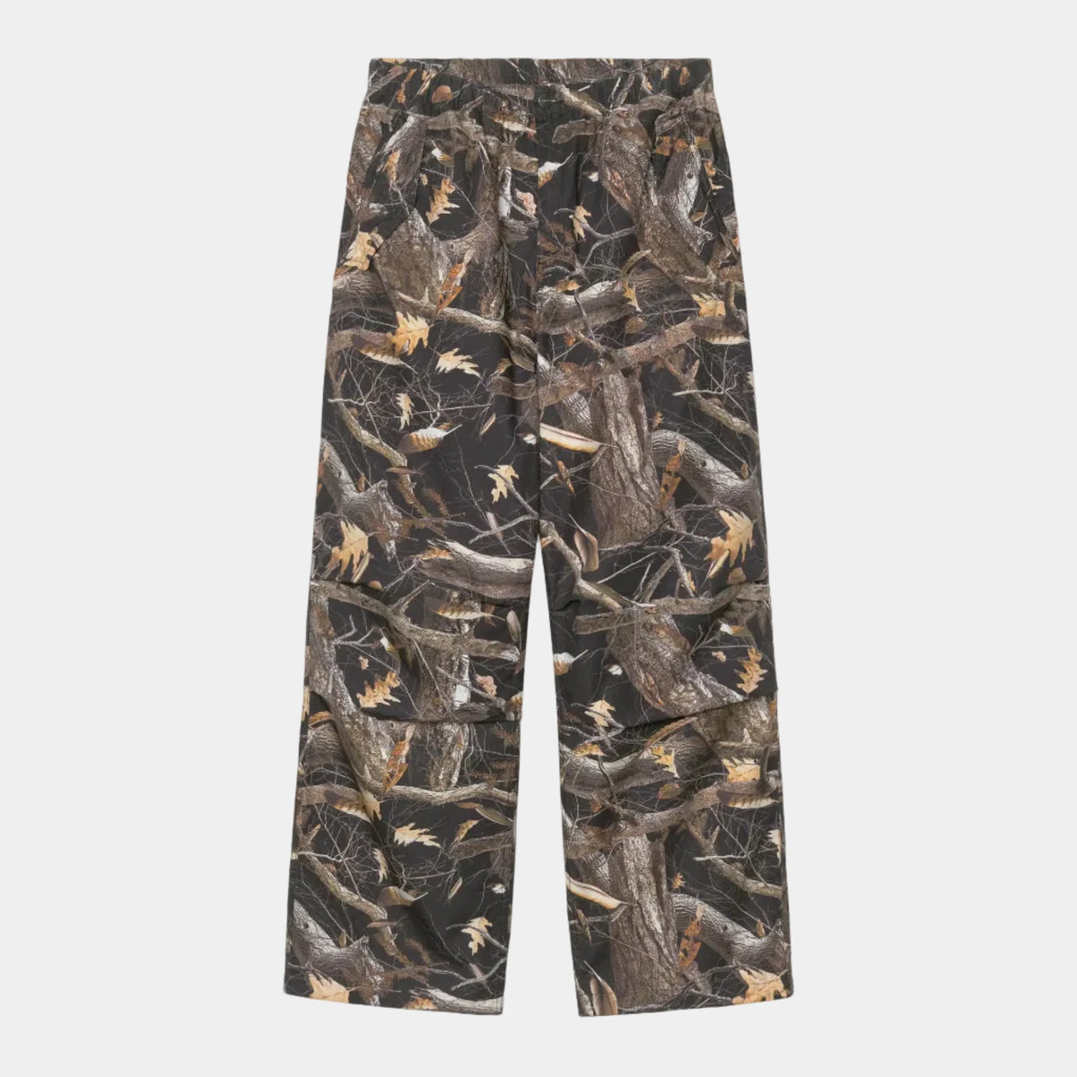 Carhartt WIP Fletcher Pant - Camo Feather Tree/Black Rinsed