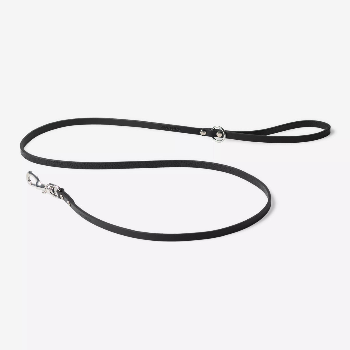 Carhartt WIP Script Studs Dog Leash Leather - Black