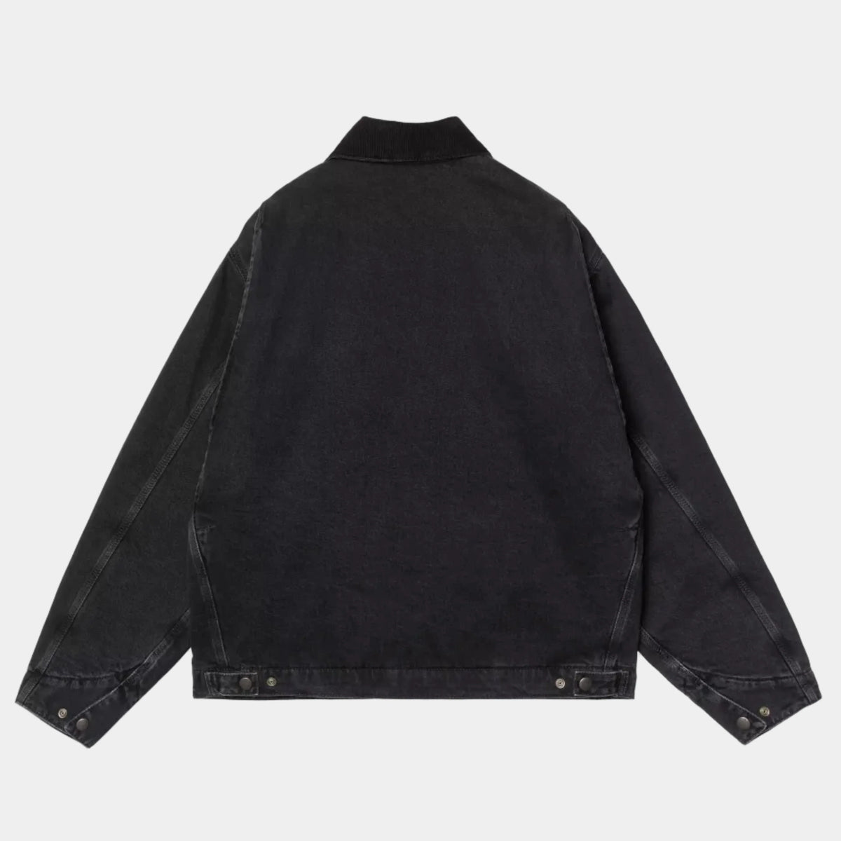 Carhartt WIP OG Detroit Jacket (Winter) - Smith Denim Black/Black Stone Washed