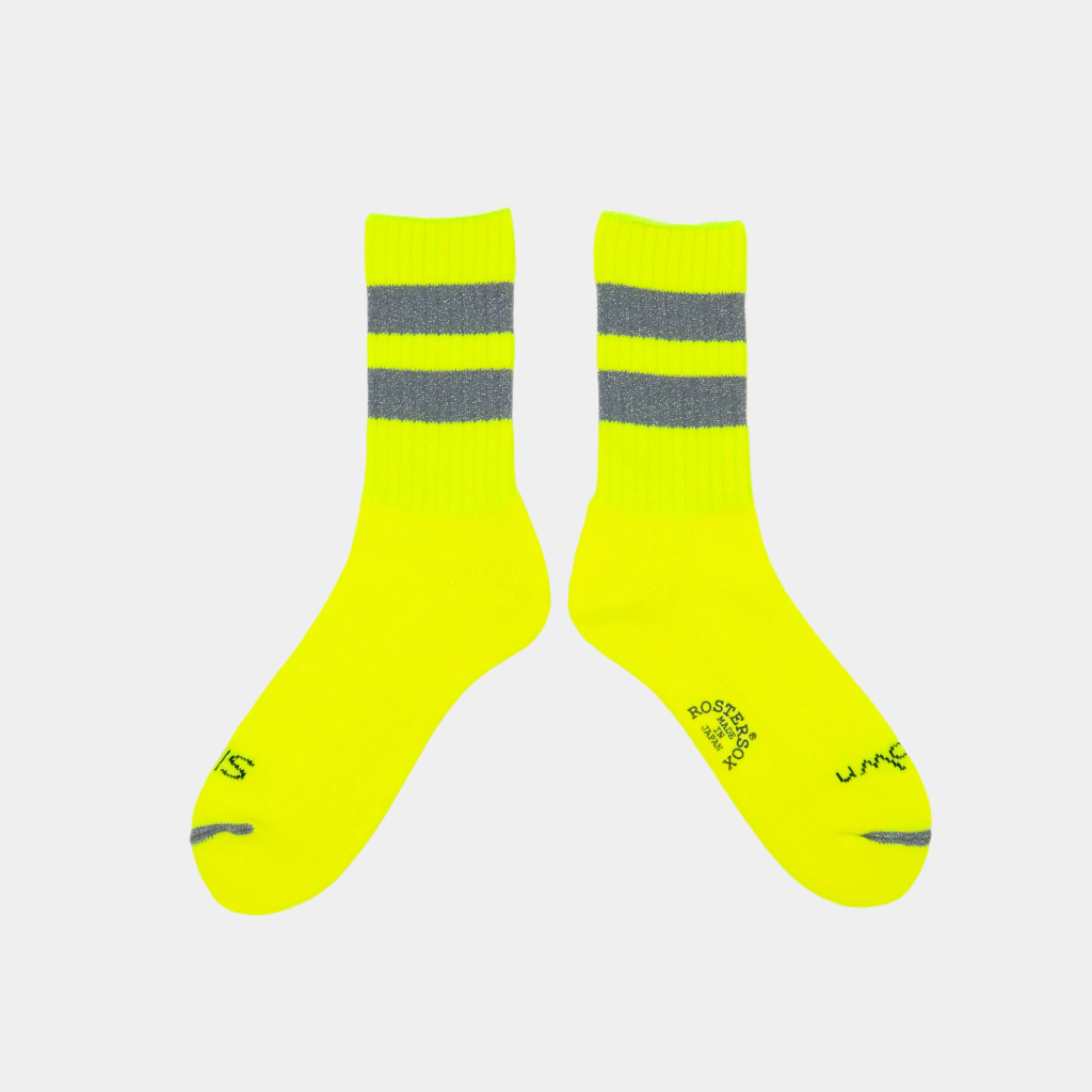 Rostersox 96 Slow Down Sock - Yellow - Never Never