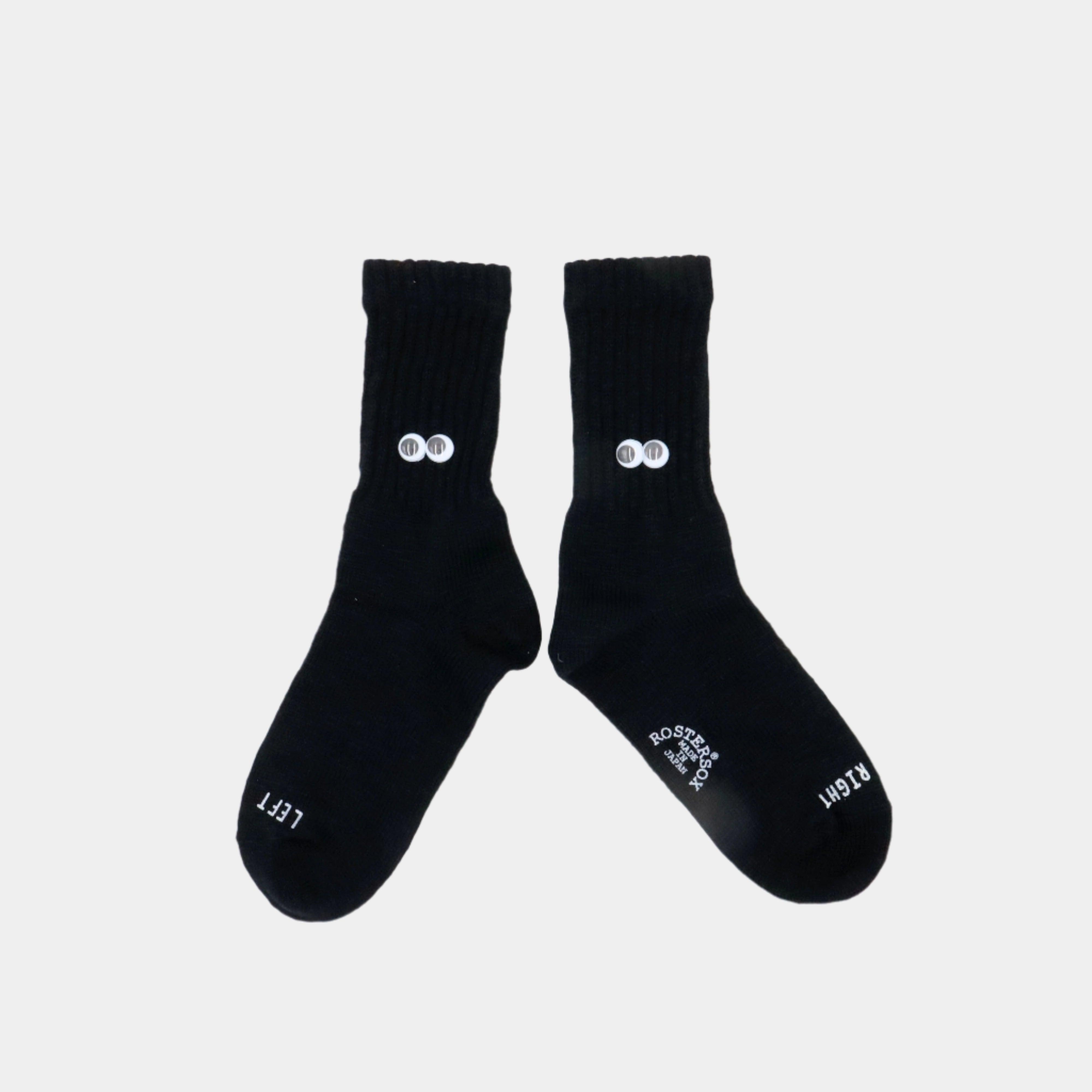 Rostersox M Eye B Sock - Black - Never Never