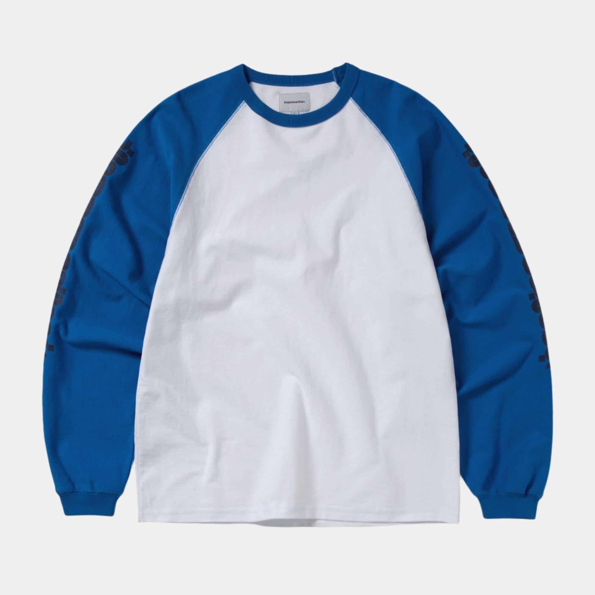 thisisneverthat Inside Out Raglan Crewneck - Blue - Never Never