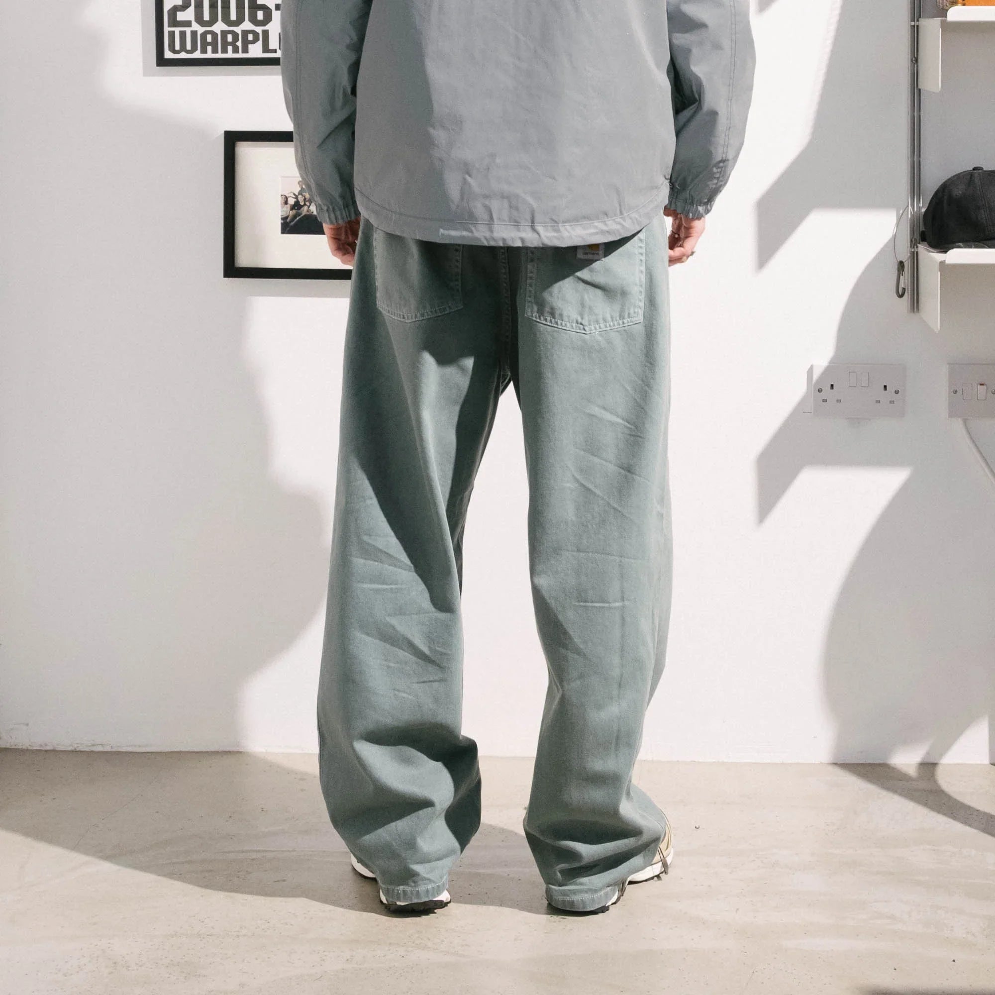 Carhartt WIP Brandon Pant - Silver Pine Stone Dyed