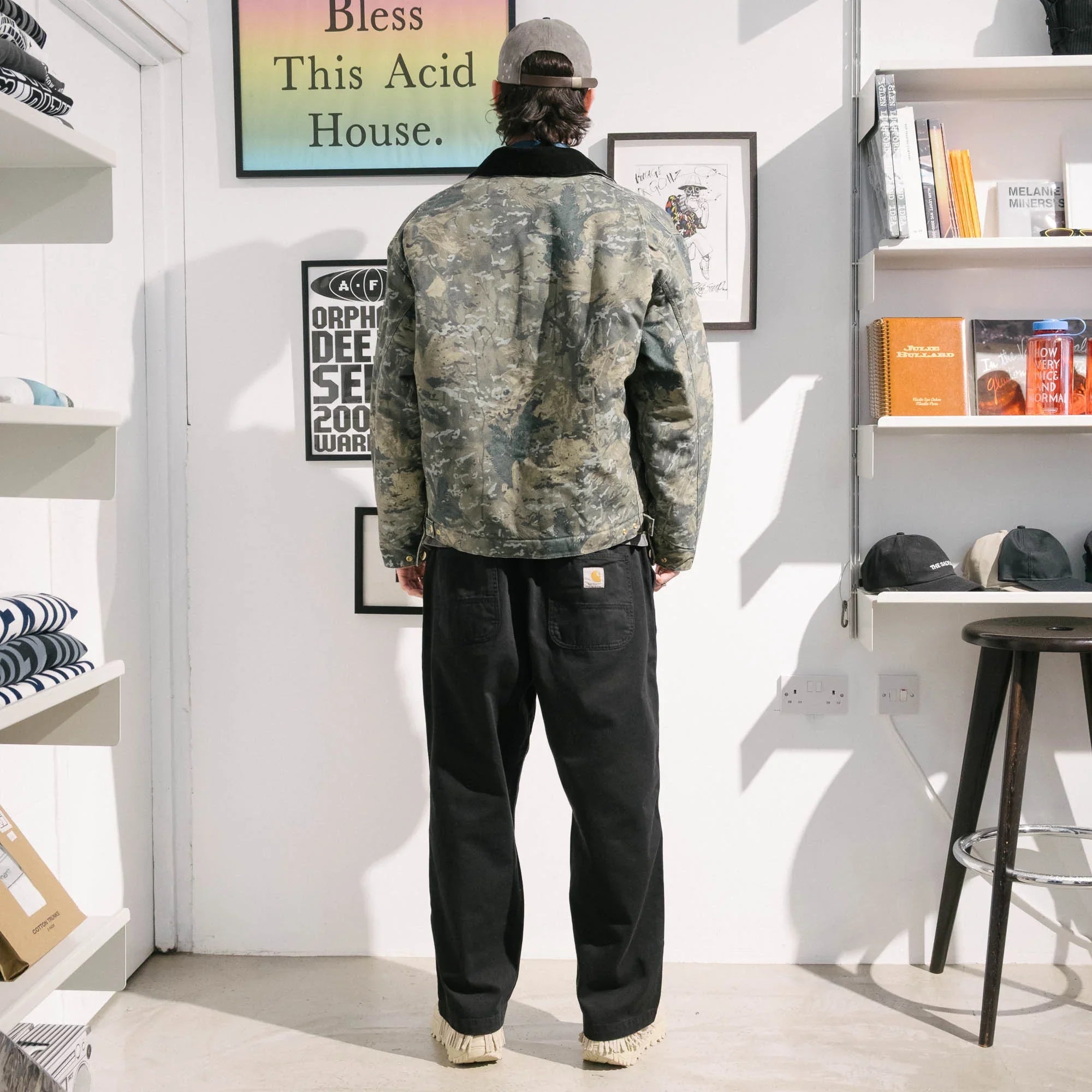Carhartt WIP OG Detroit Jacket (Winter) - Camo Combi/Green/Black
