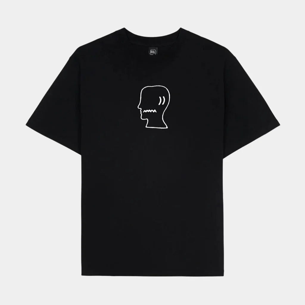 Brain Dead Logo Head T-Shirt - Black