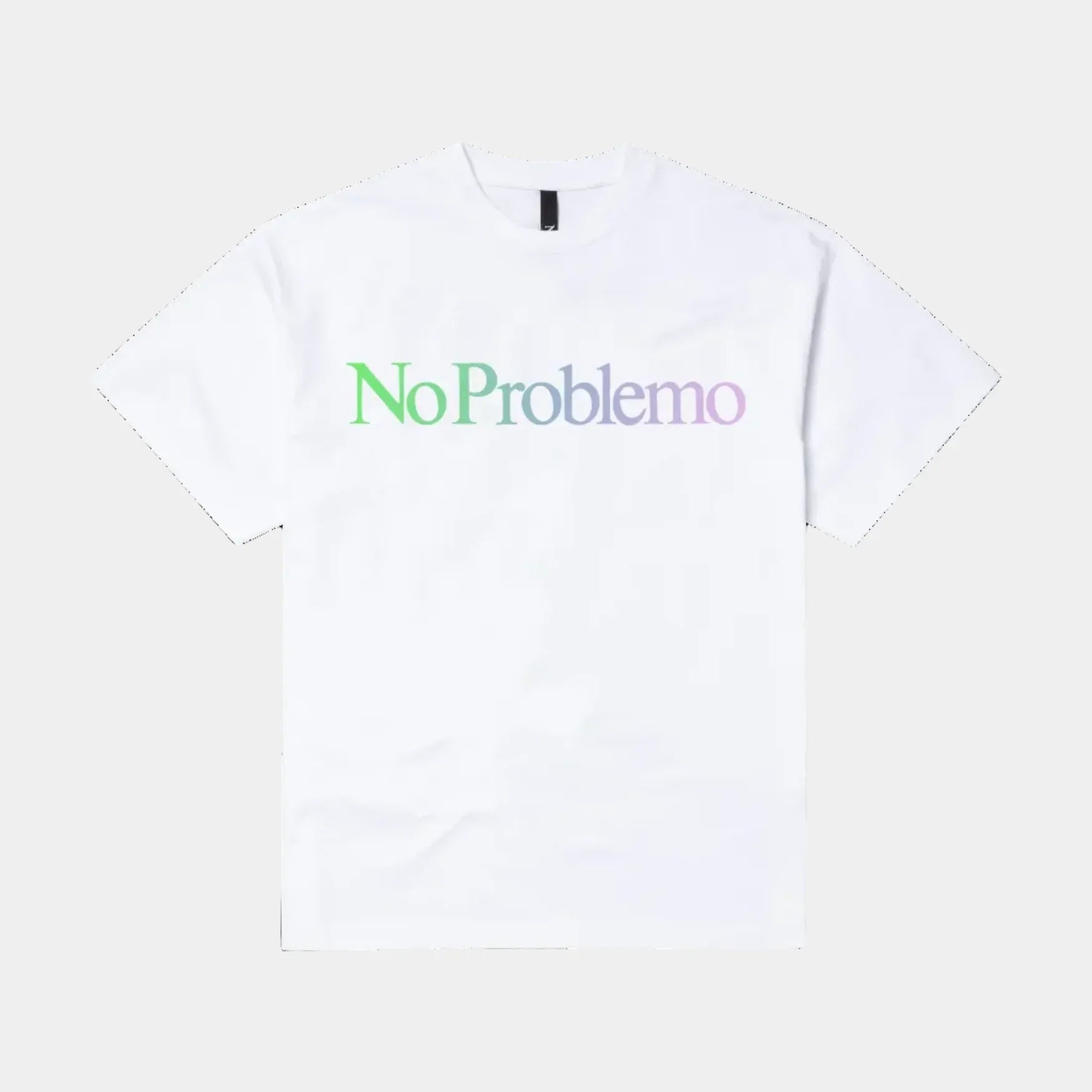 No Problemo Gradient SS Tee - White - Never Never