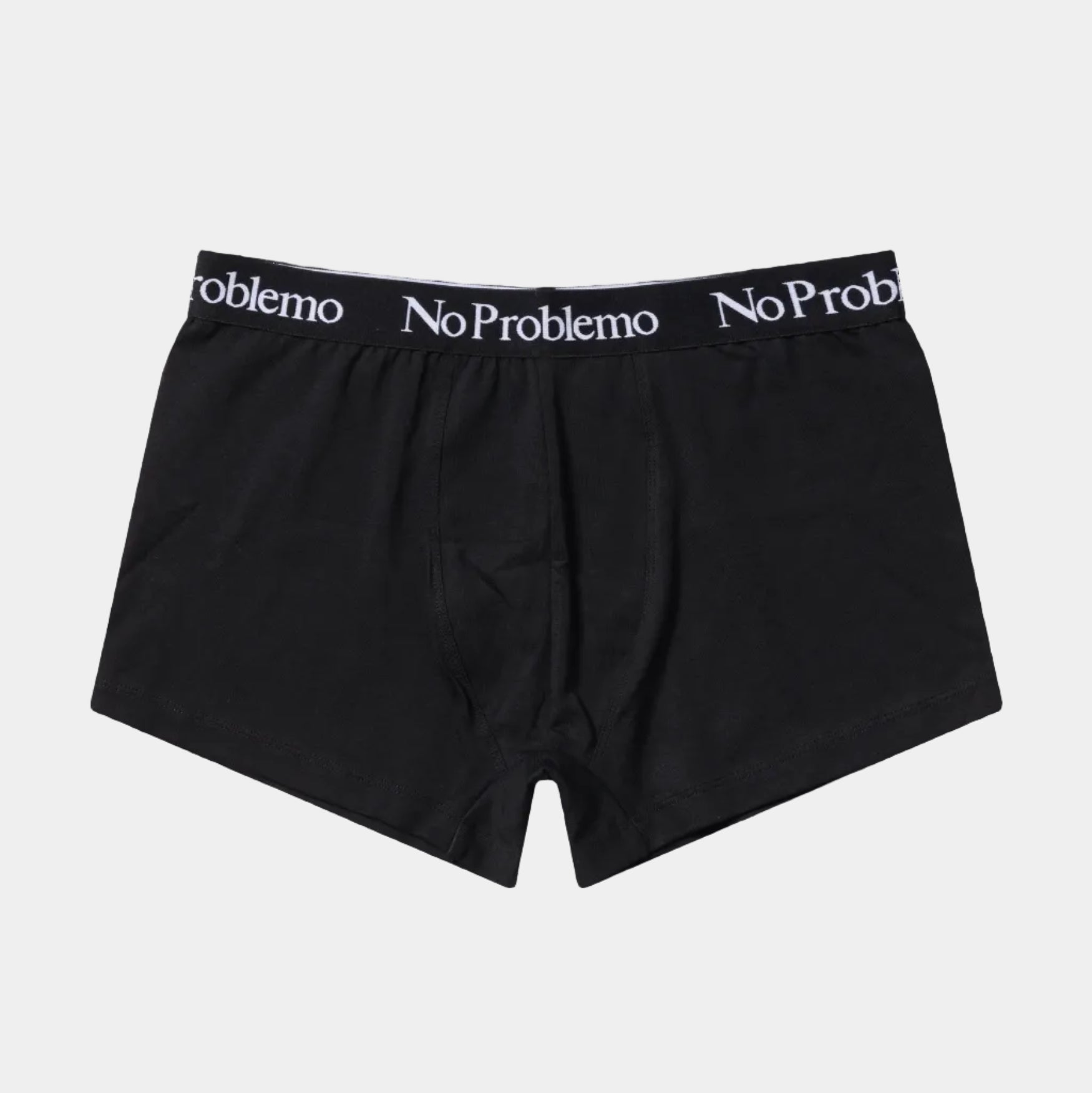 No Problemo Boxer Briefs Multi Pack of 3 - Black