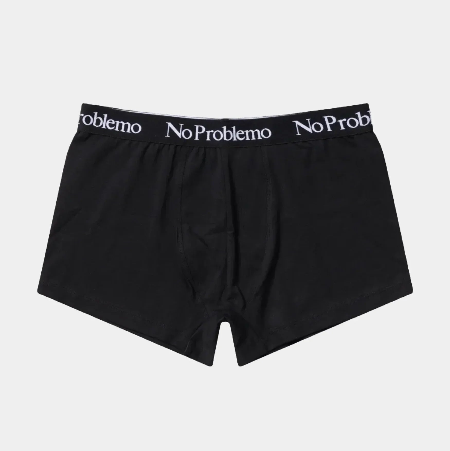 No Problemo Boxer Briefs Multi Pack of 3 - Black - Never Never