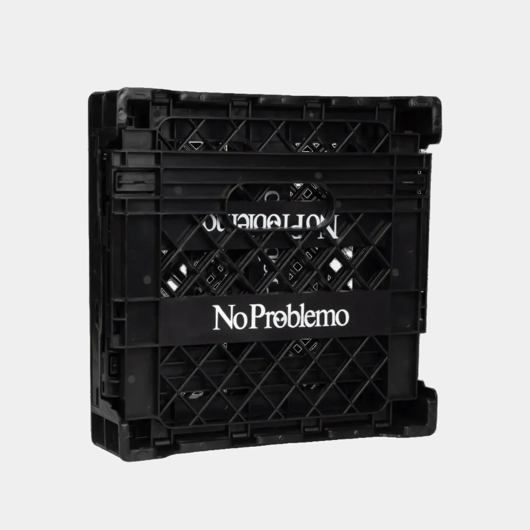 No Problemo Vinyl Crate - Black - Never Never