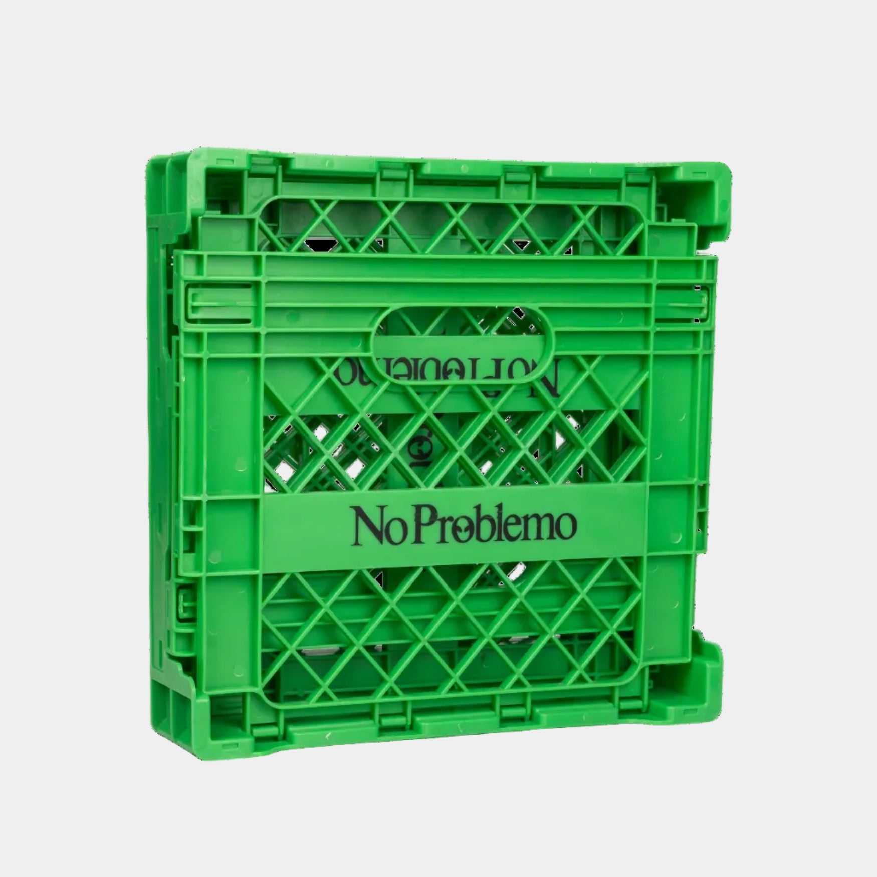 No Problemo Vinyl Crate - Green