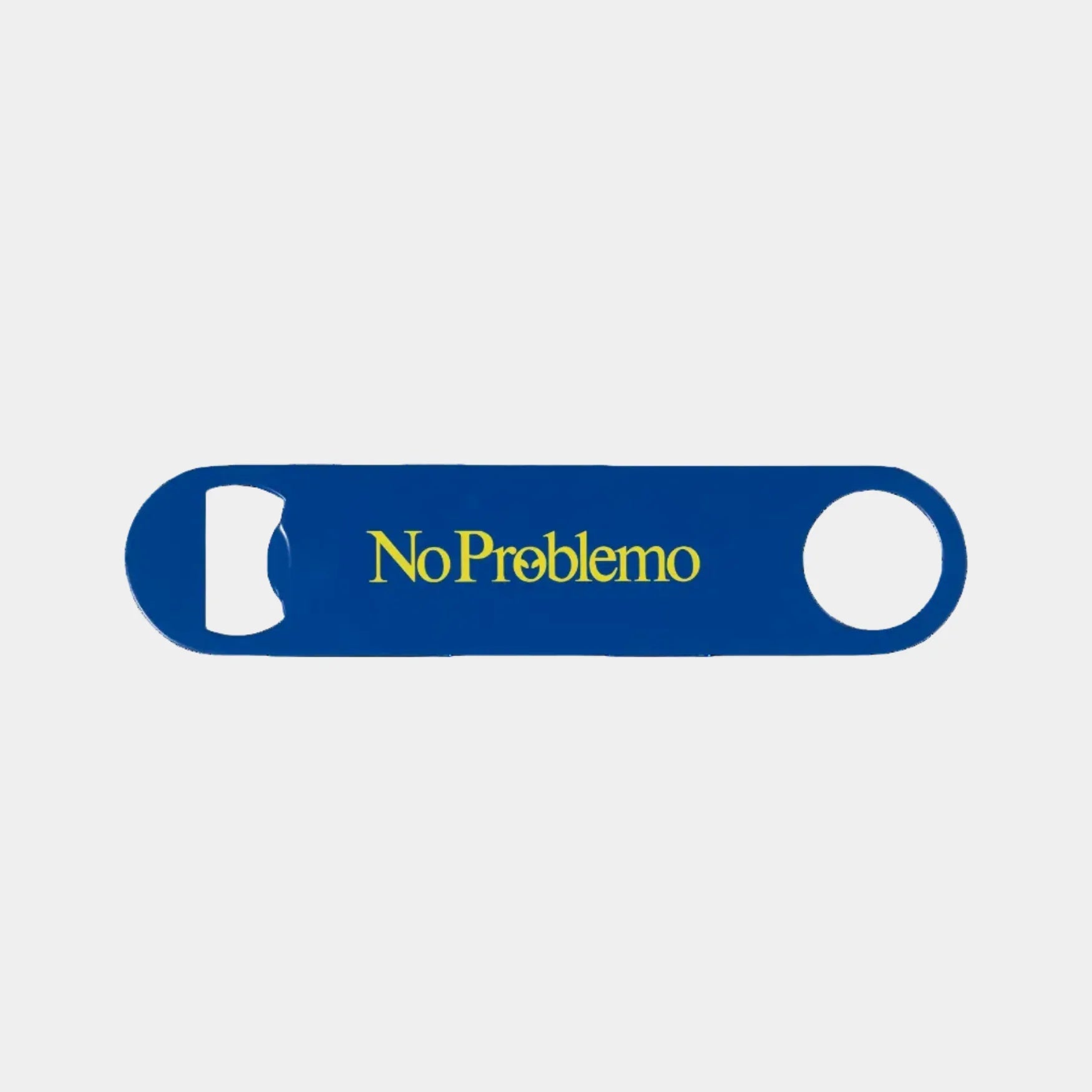 No Problemo Bottle Opener - Blue - Never Never