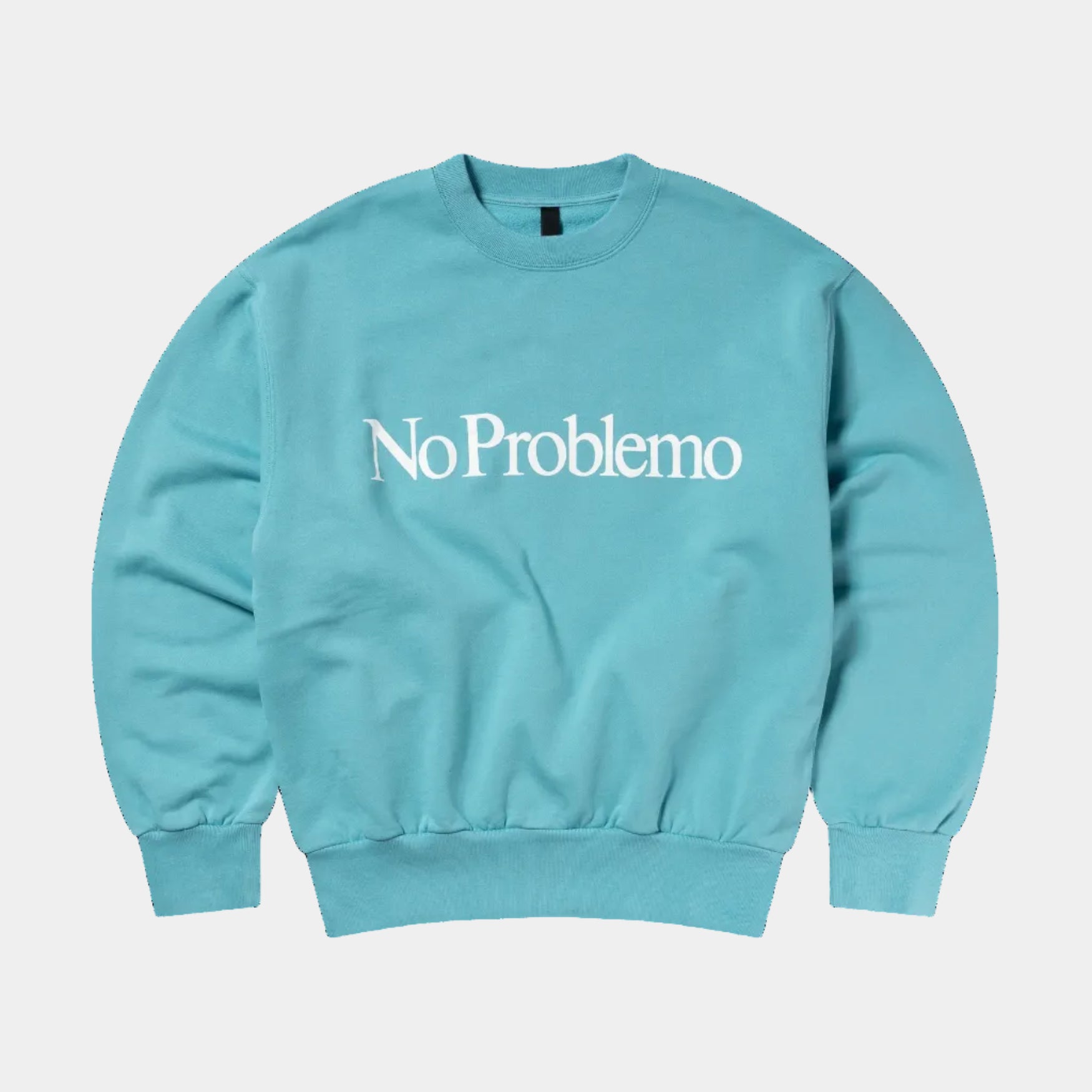 No Problemo Sweatshirt - Aqua