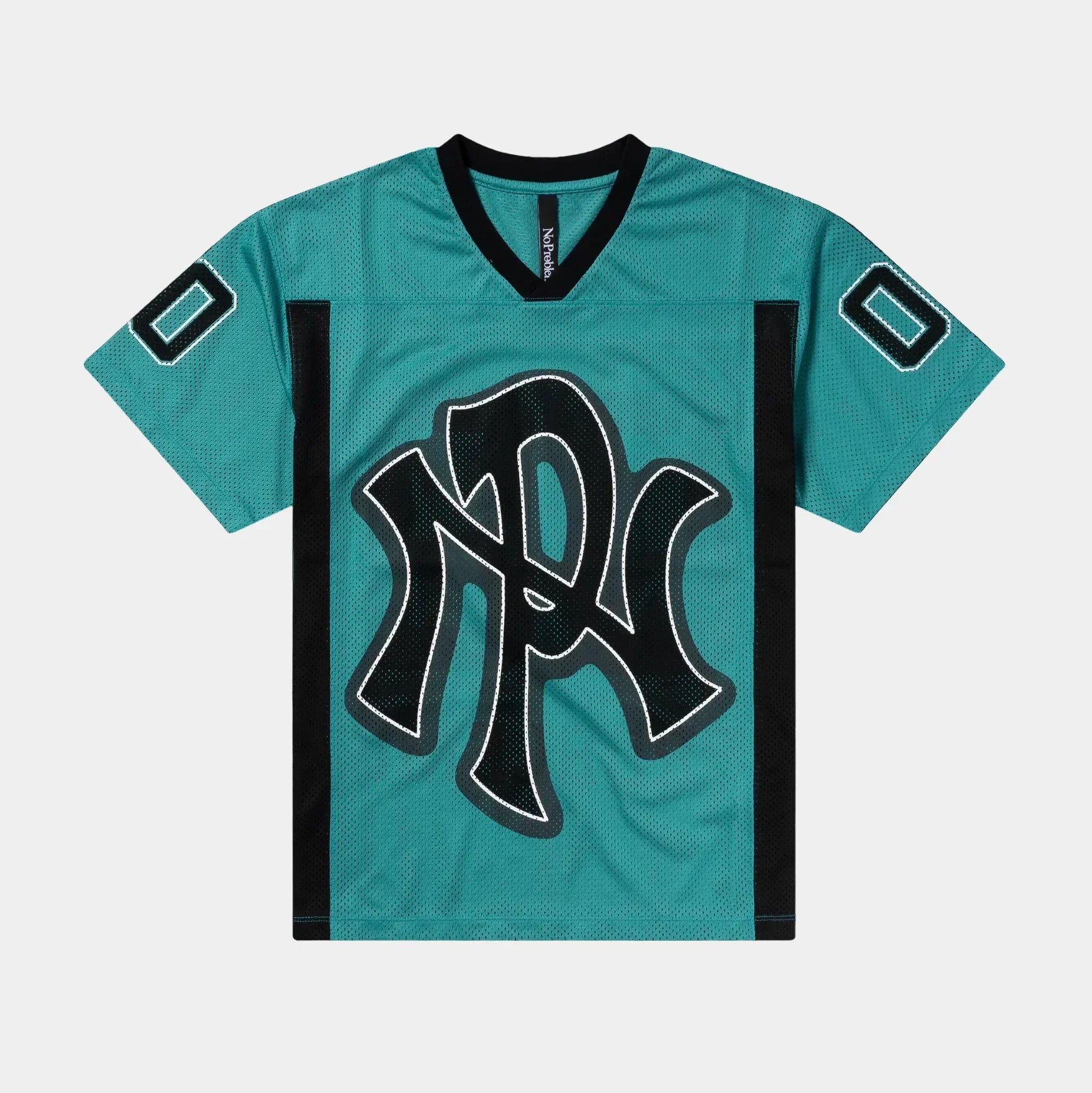 No Problemo NYP Sports Poly SS Jersey - Aqua - Never Never
