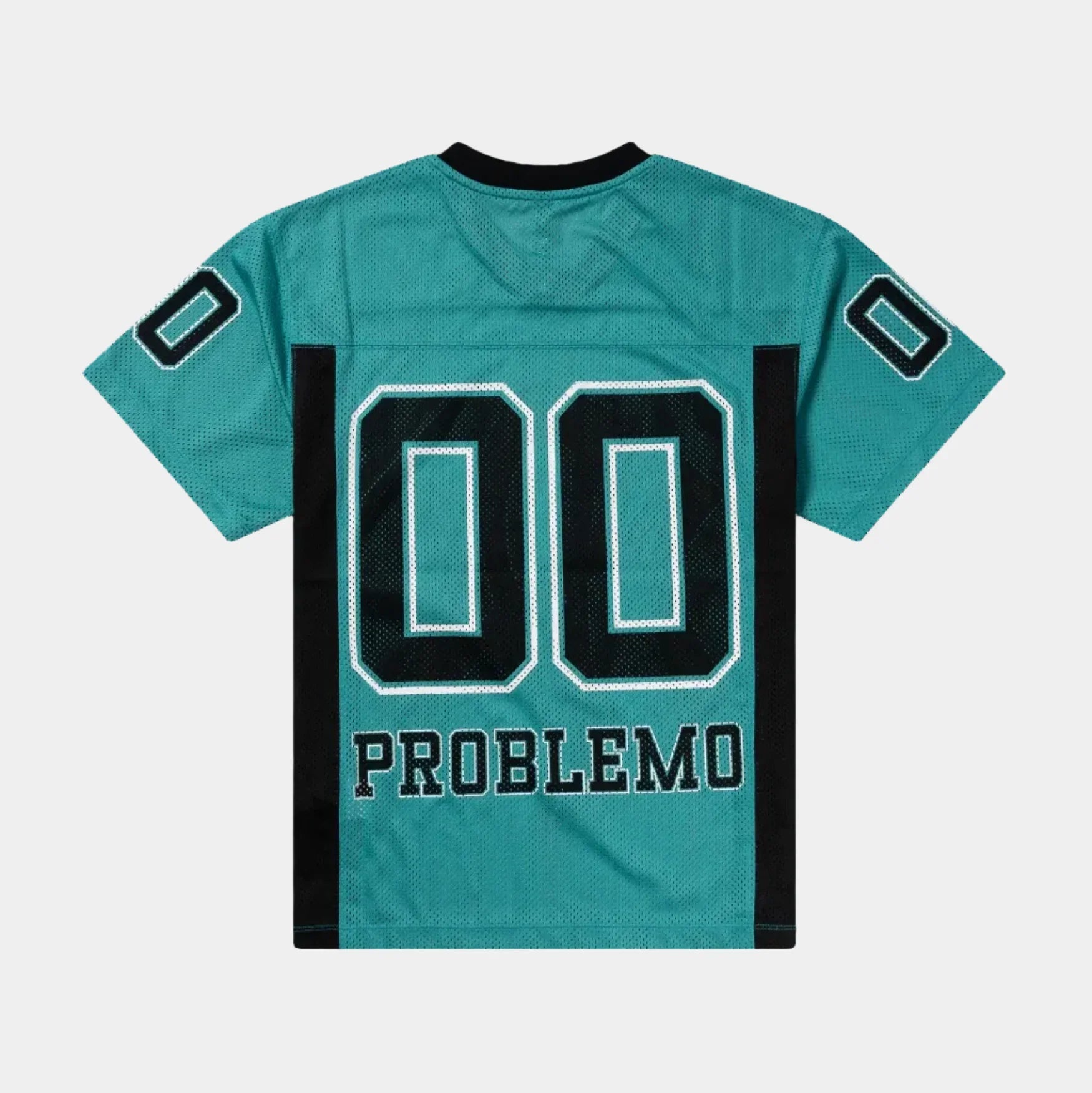 No Problemo NYP Sports Poly SS Jersey - Aqua - Never Never