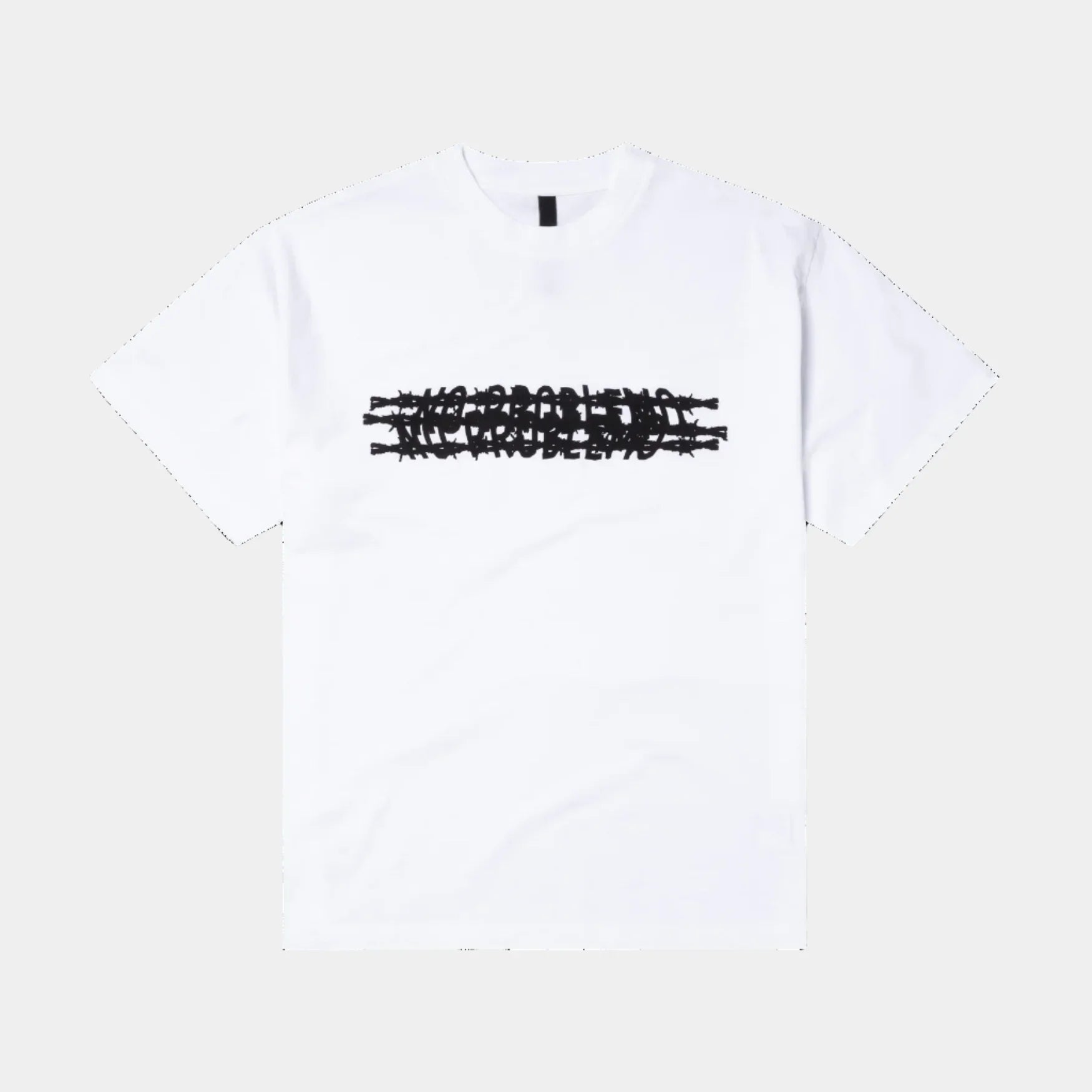 No Problemo Barbed SS Tee - White