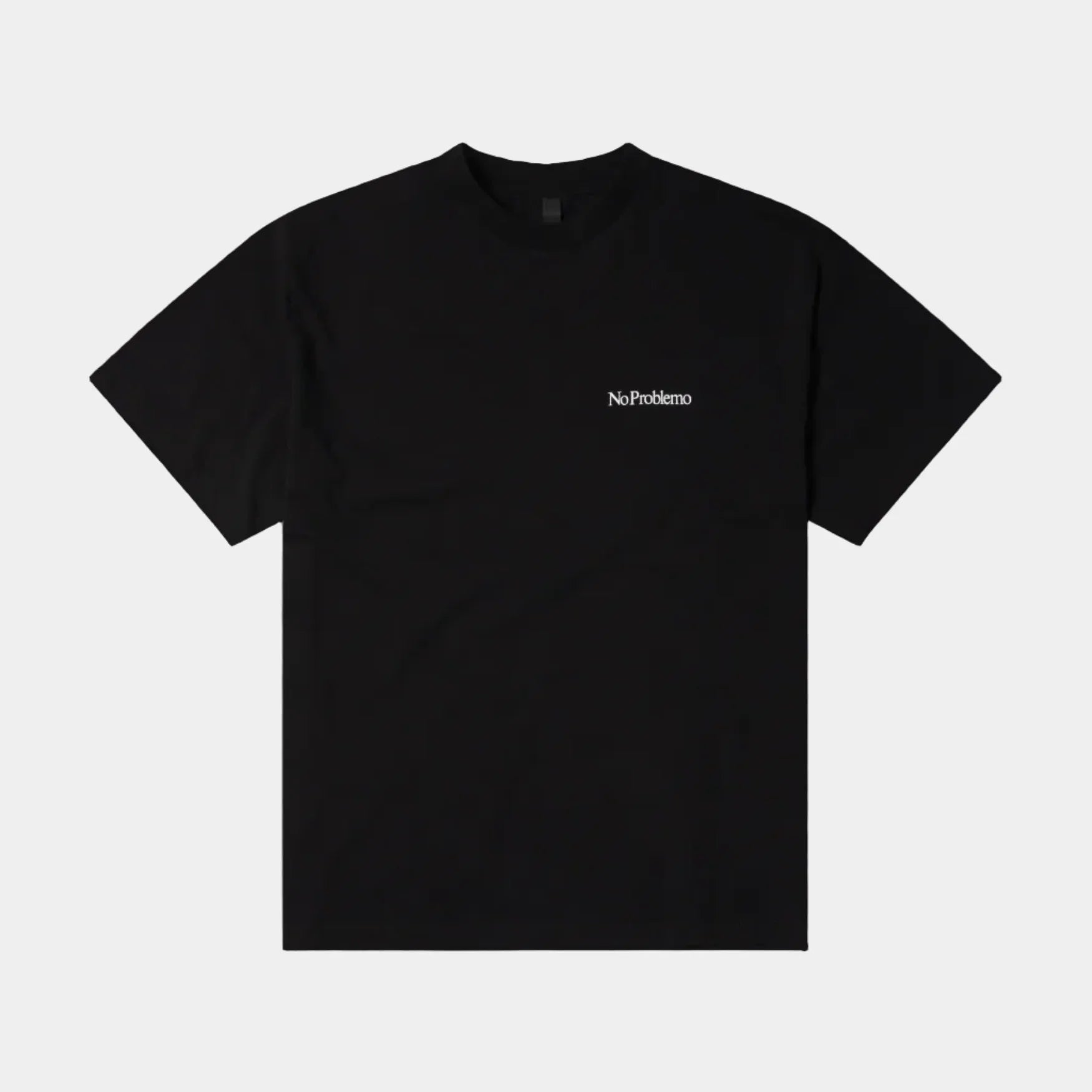 No Problemo Smile Away SS Tee - Black - Never Never