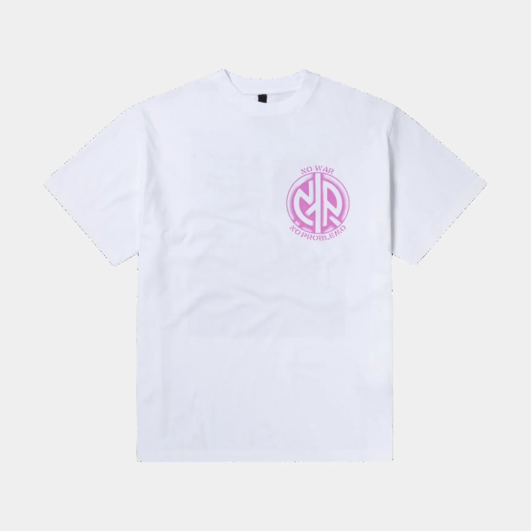 No Problemo No War SS Tee - White