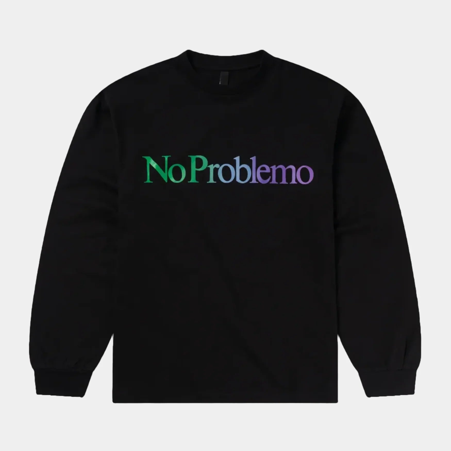 No Problemo LS Tee - Black - Never Never
