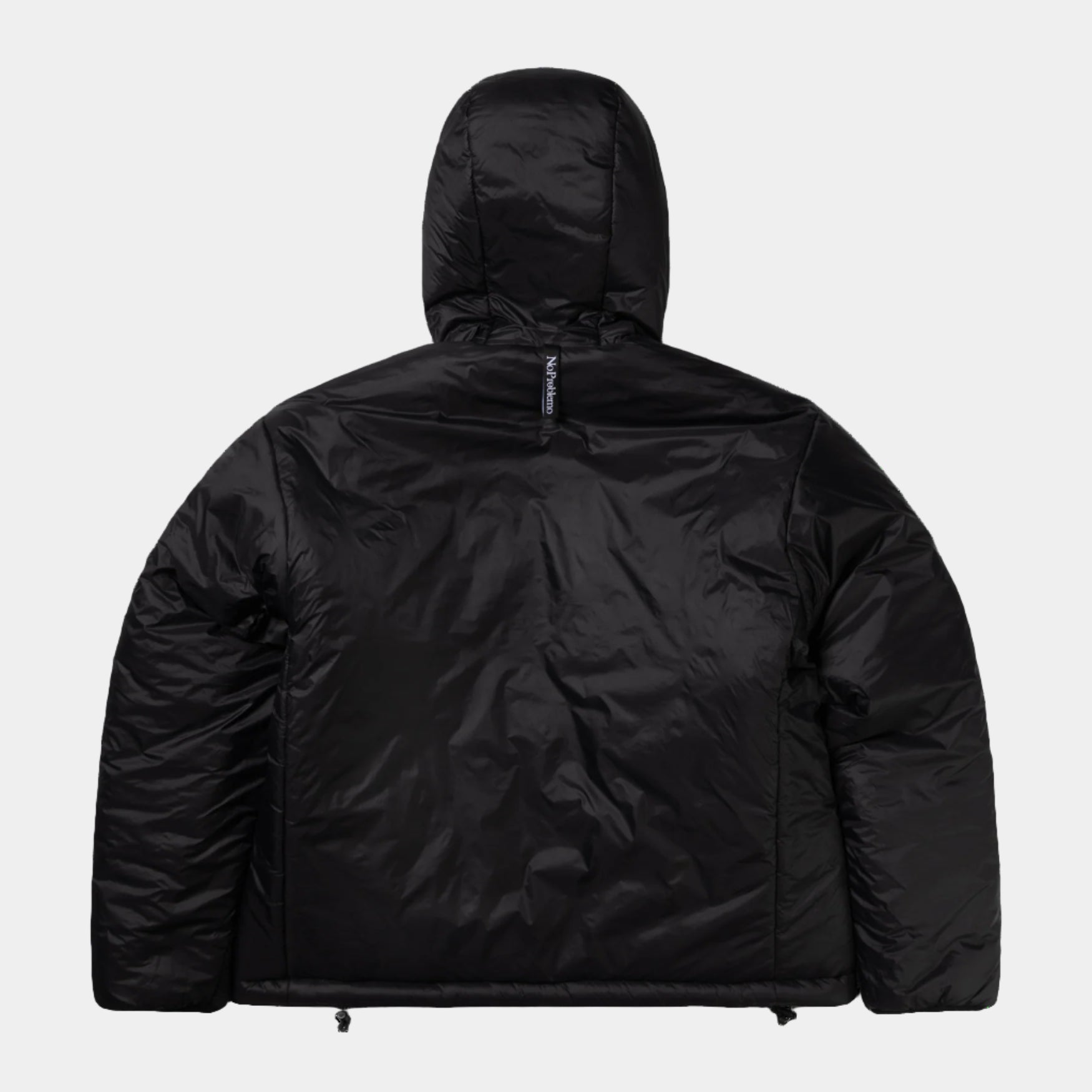 No Problemo Reversible Alien-O Puffer Jacket - Black