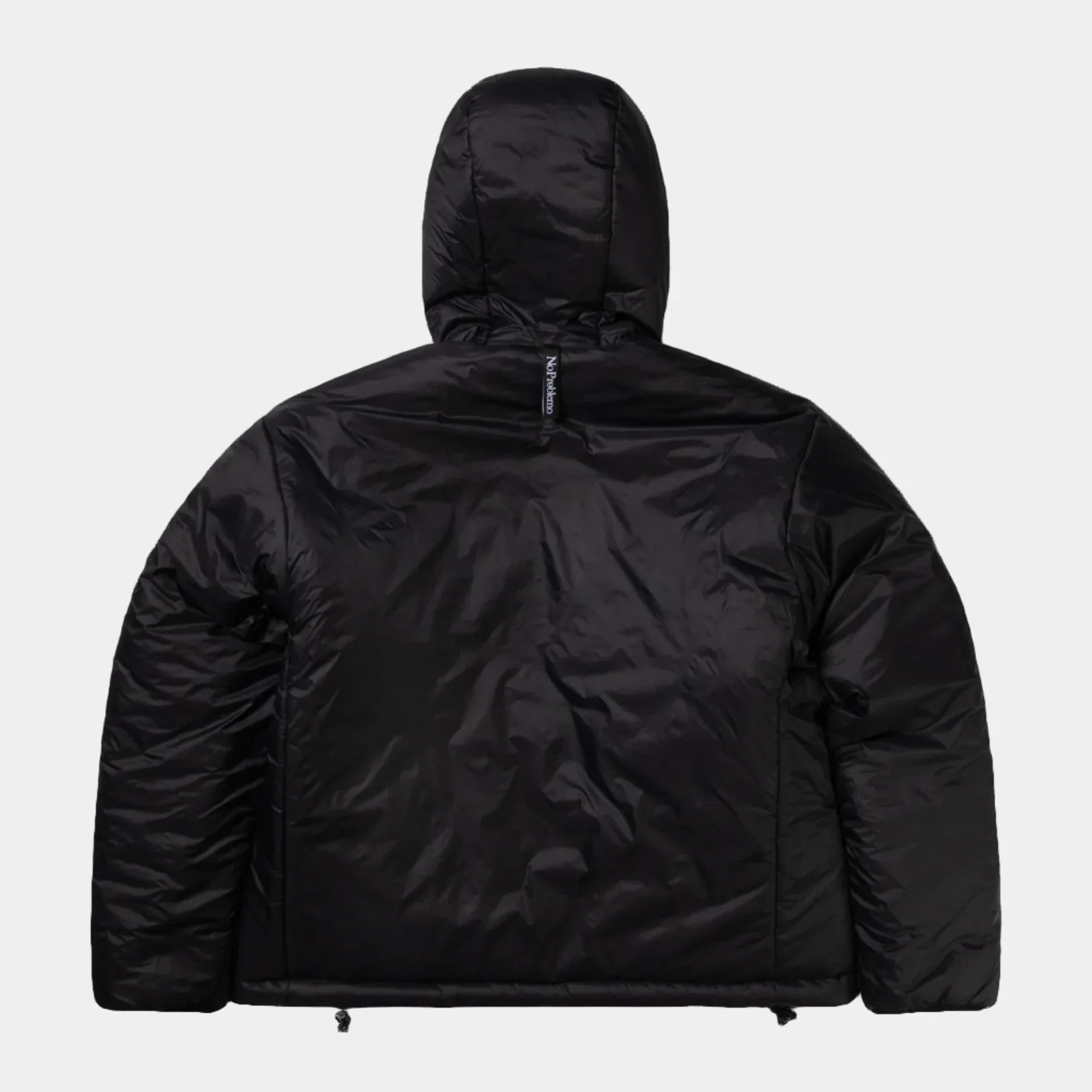 No Problemo Reversible Alien-O Puffer Jacket - Black