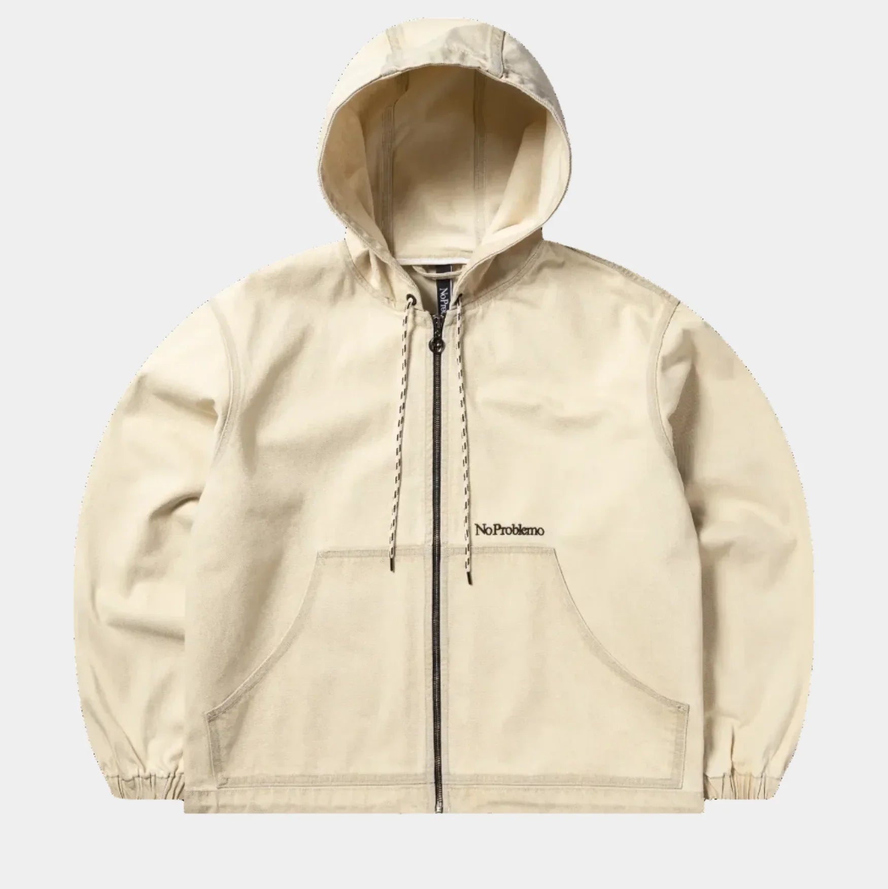 No Problemo Workwear Denim Jacket - Sand - Never Never