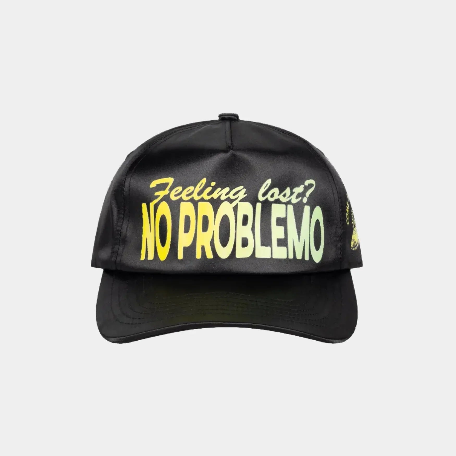 No Problemo Trip Advisor Cap - Black - Never Never