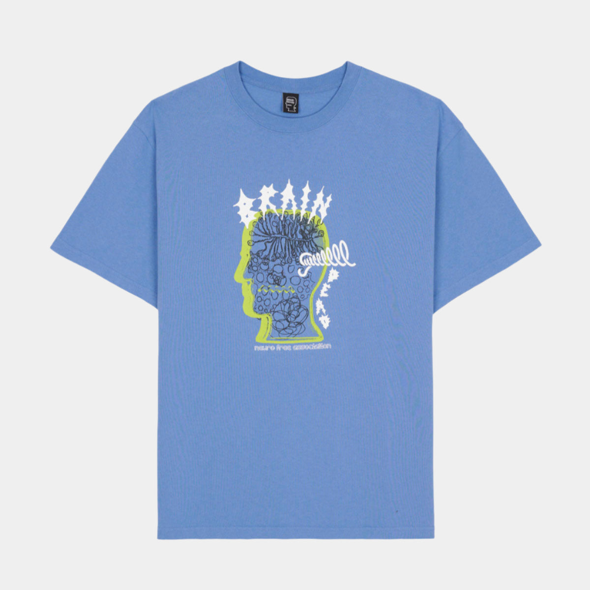 Brain Dead Ringing Ear T-Shirt - Blue
