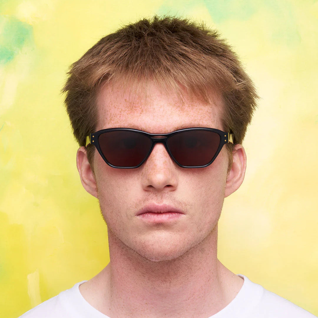 Sub Sun SUB016 Sunglasses - Transparent Black/Brown