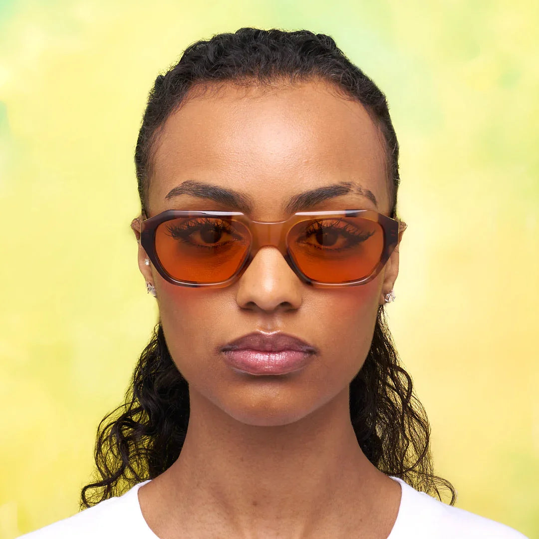 Sub Sun SUB002 Sunglasses - Tortoise Shell/Orange