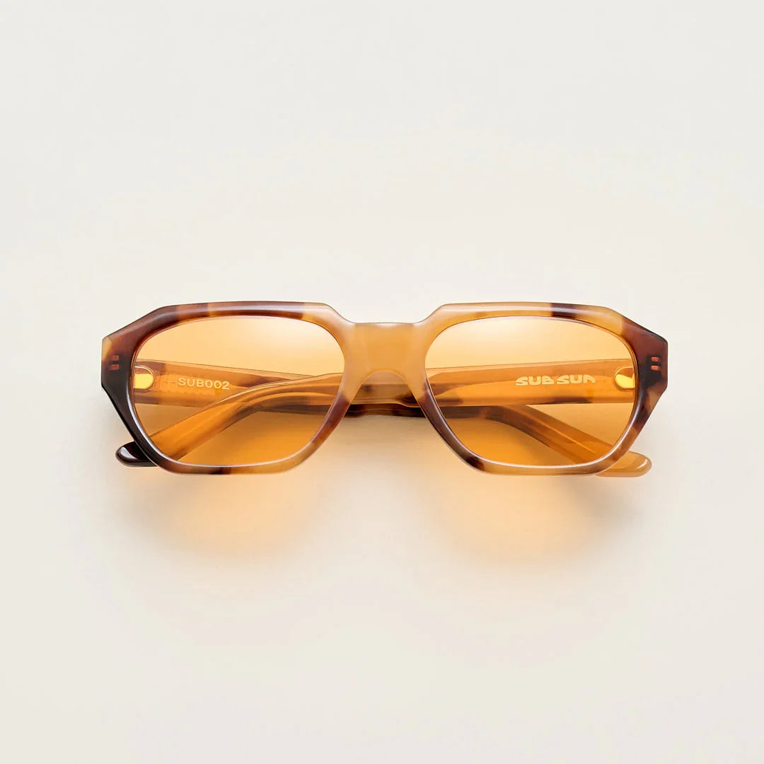 Sub Sun SUB002 Sunglasses - Tortoise Shell/Orange