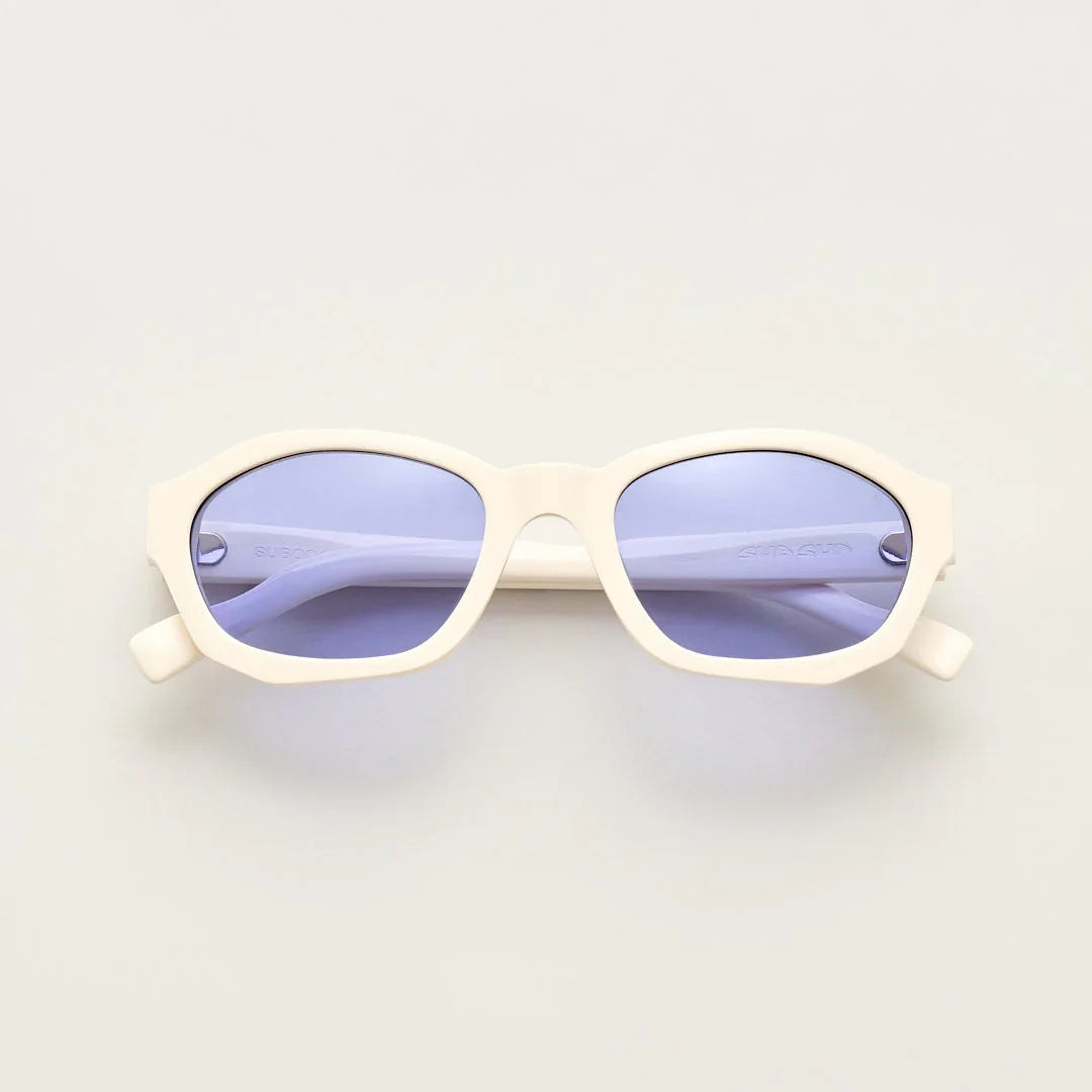 Sub Sun SUB004 Sunglasses - Cream/Blue