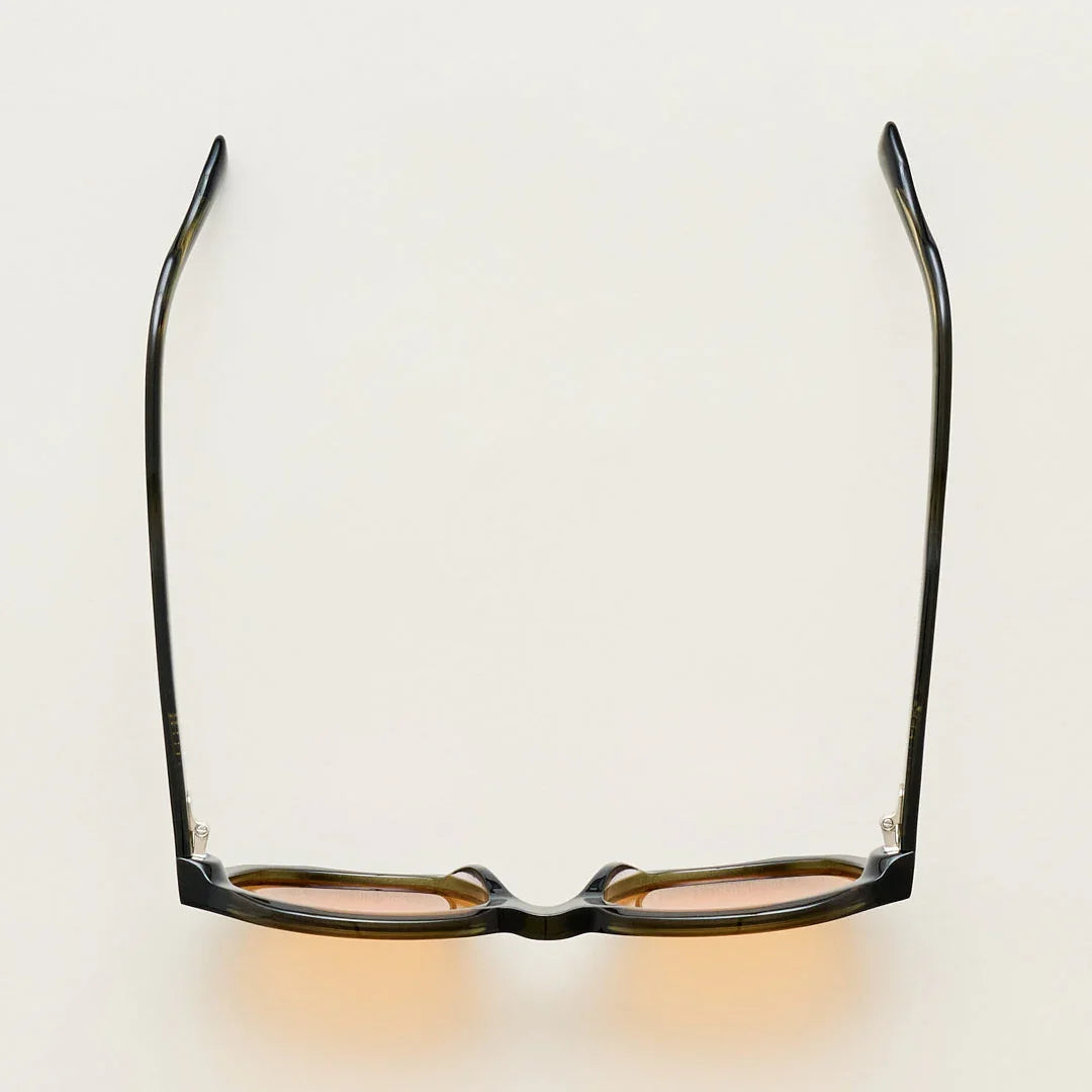Sub Sun SUB004 Sunglasses - Transparent Green/Orange