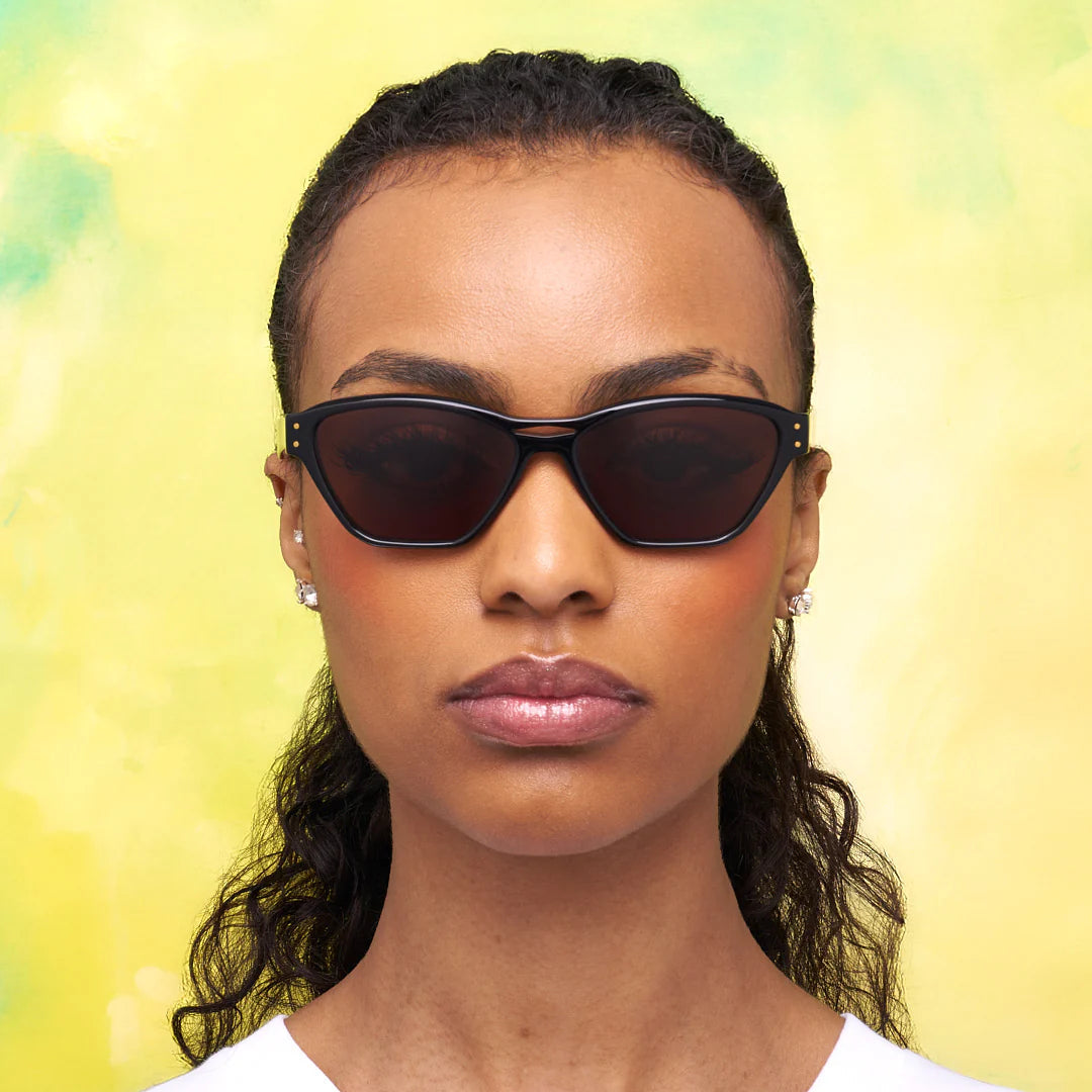 Sub Sun SUB016 Sunglasses - Transparent Black/Brown